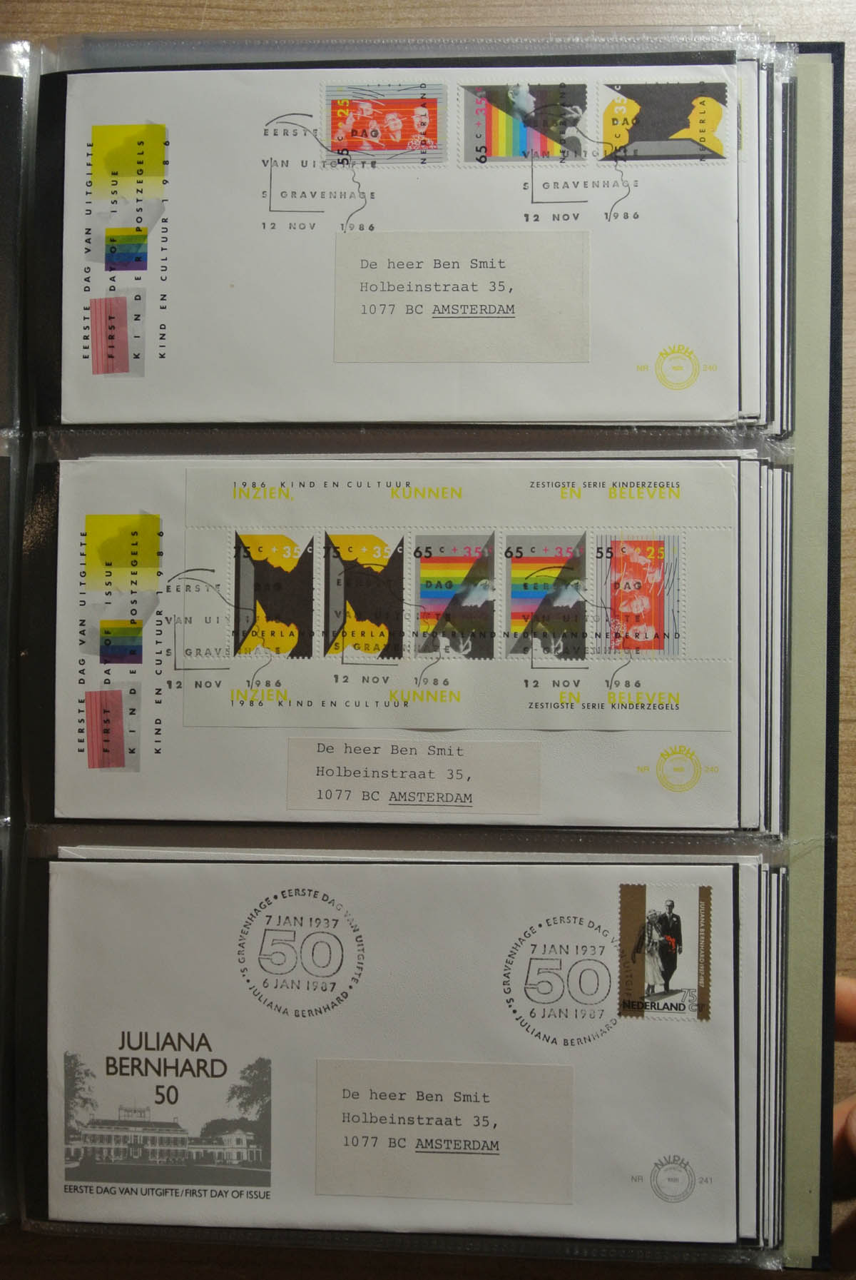 26417 087 - 26417 Netherlands 1950-2013 FDC's.