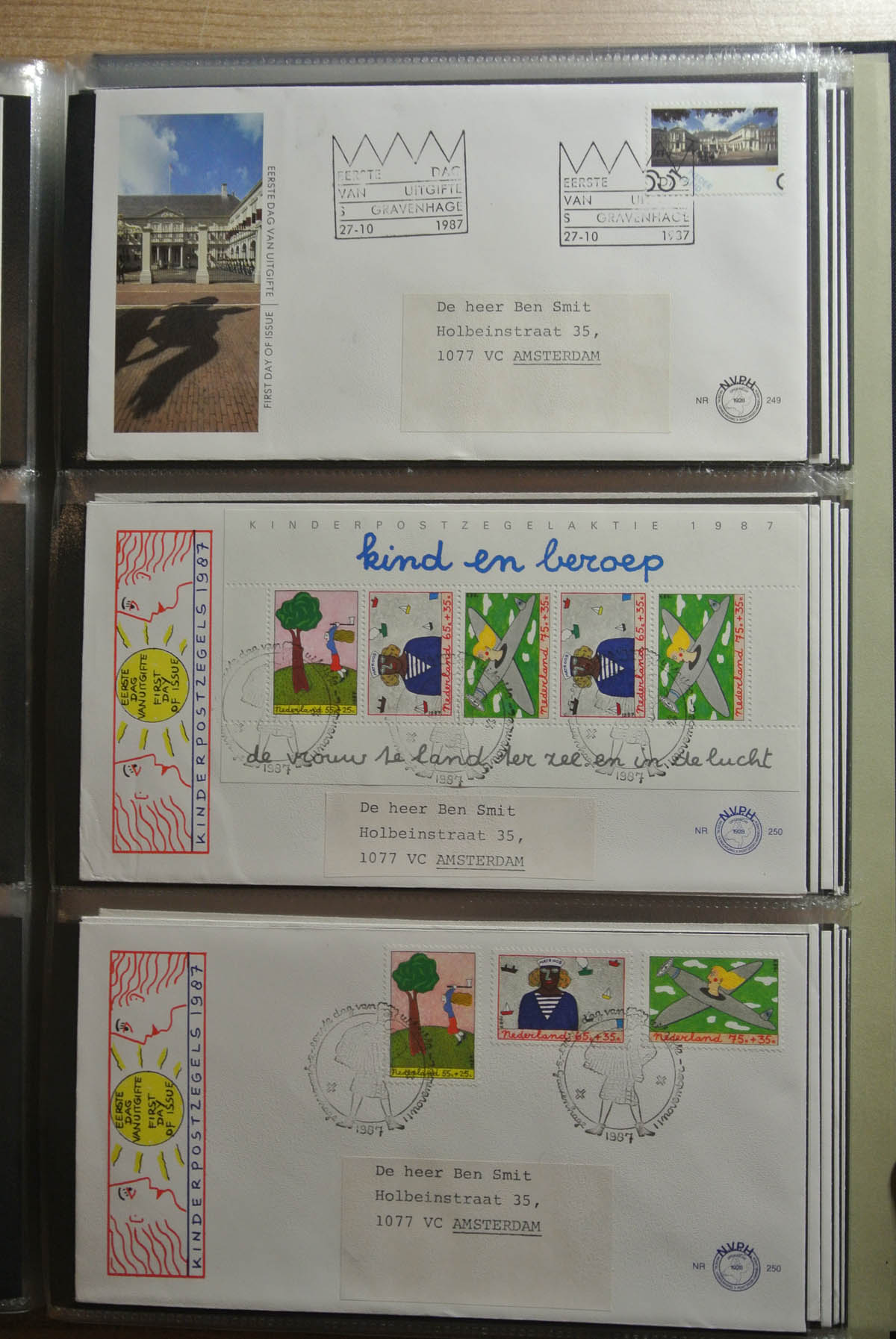 26417 091 - 26417 Netherlands 1950-2013 FDC's.