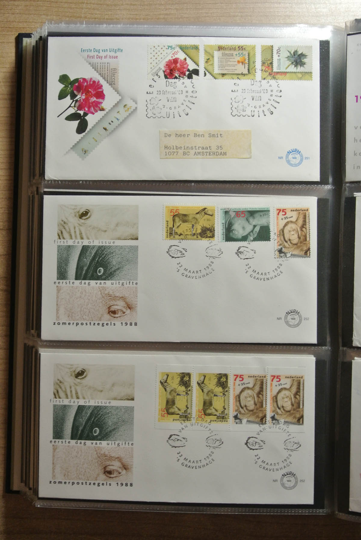 26417 092 - 26417 Netherlands 1950-2013 FDC's.