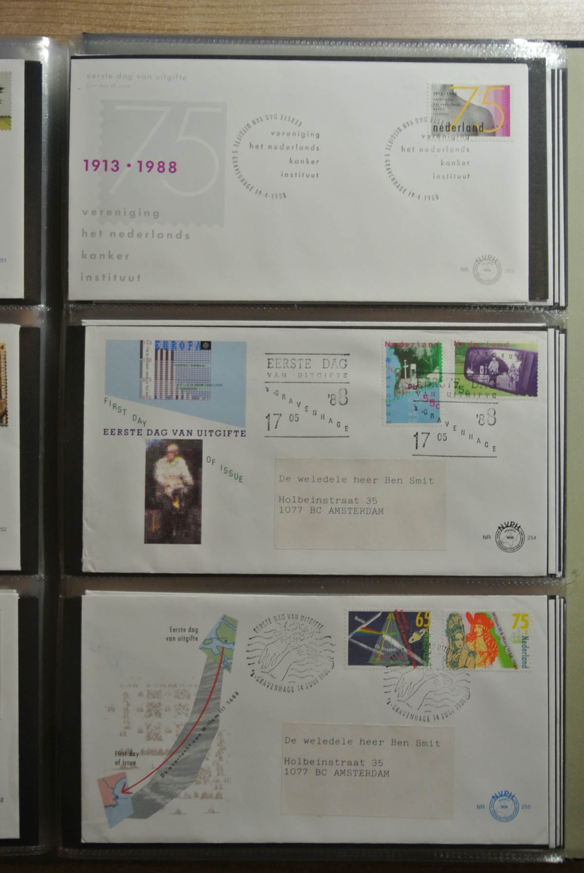 26417 093 - 26417 Netherlands 1950-2013 FDC's.