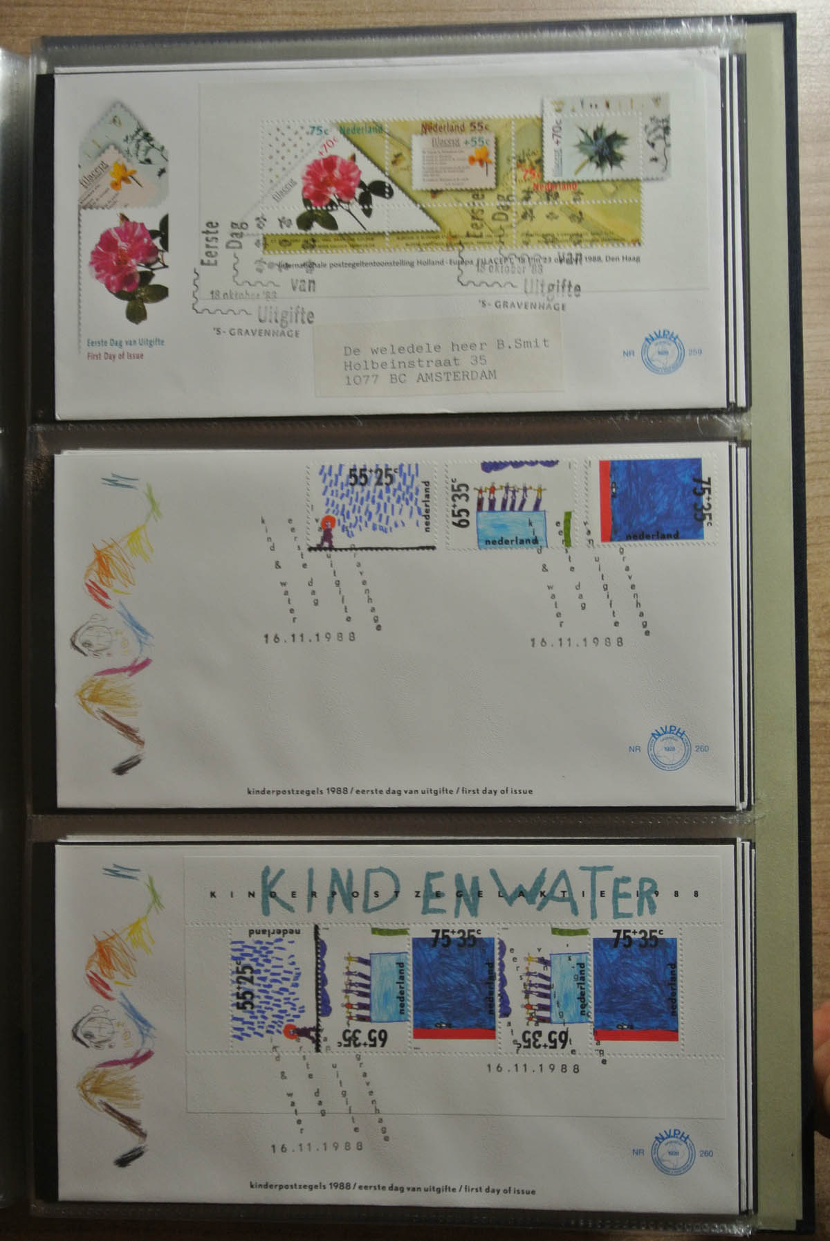 26417 095 - 26417 Netherlands 1950-2013 FDC's.