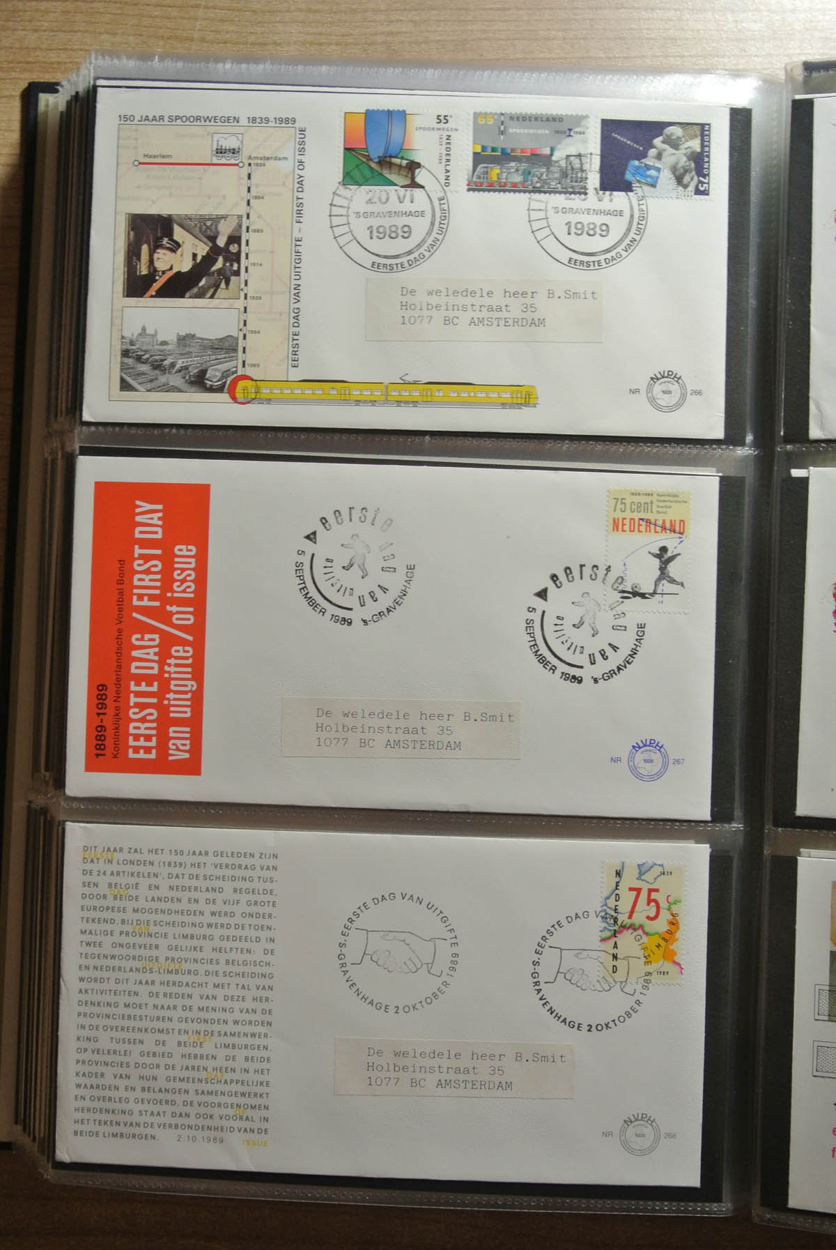 26417 098 - 26417 Netherlands 1950-2013 FDC's.