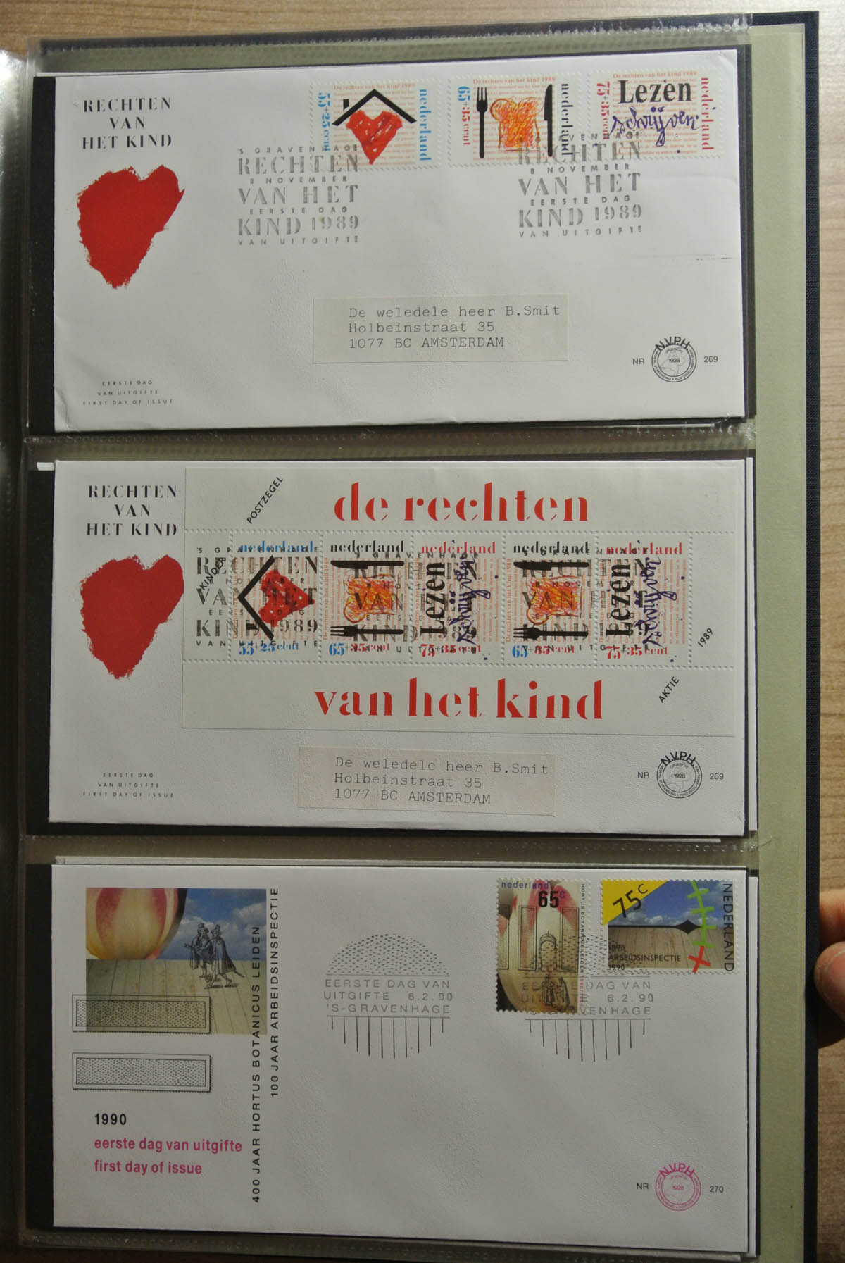 26417 099 - 26417 Netherlands 1950-2013 FDC's.