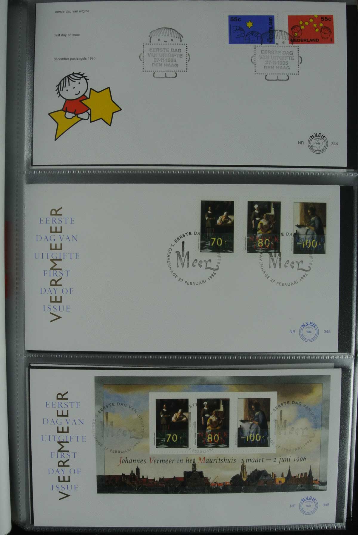 26836 001 - 26836 Netherlands FDC's 1995-2012.