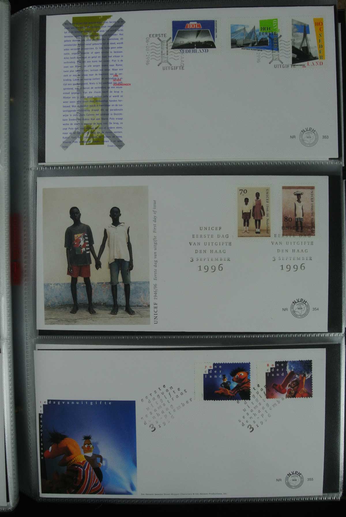 26836 005 - 26836 Netherlands FDC's 1995-2012.