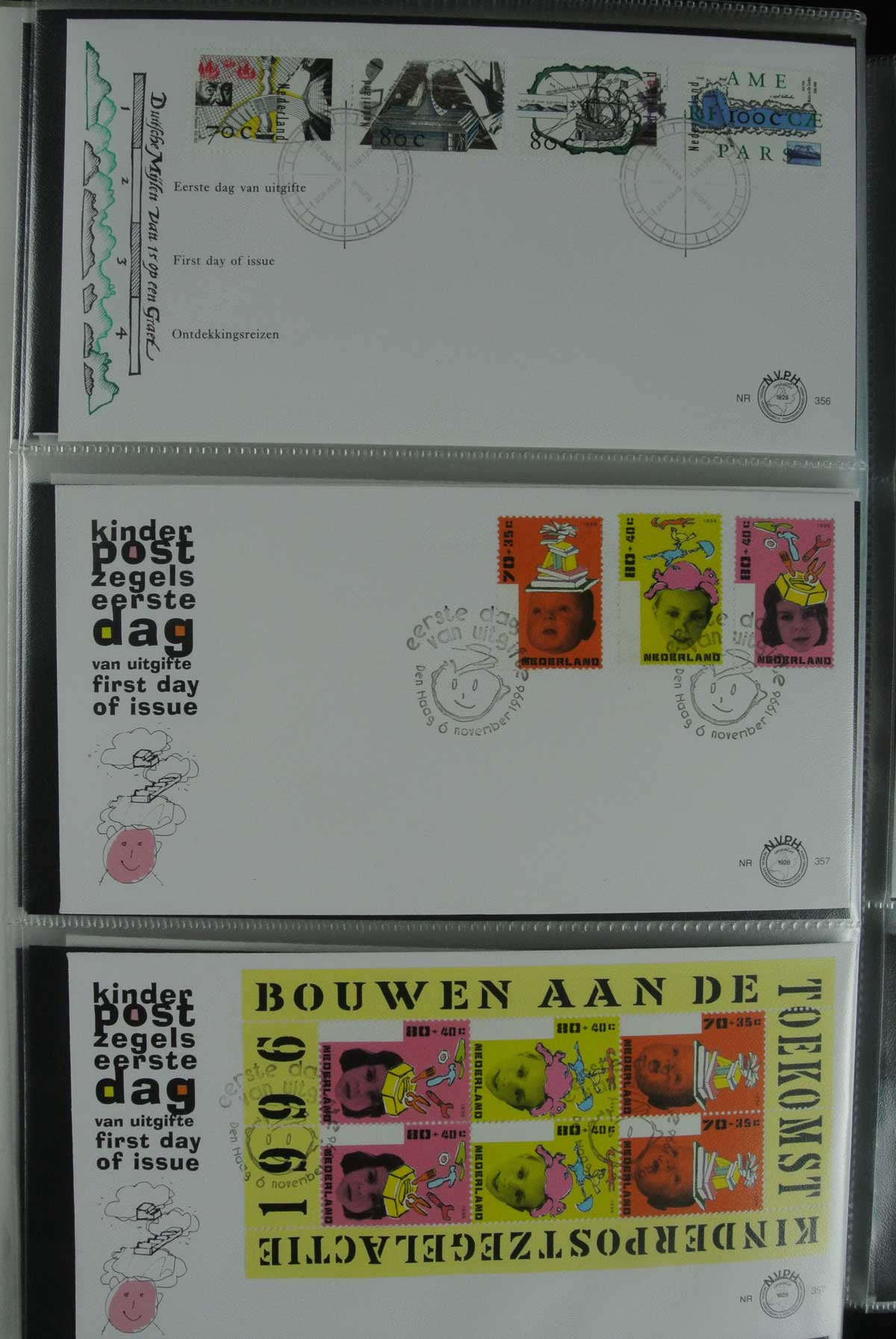 26836 006 - 26836 Netherlands FDC's 1995-2012.