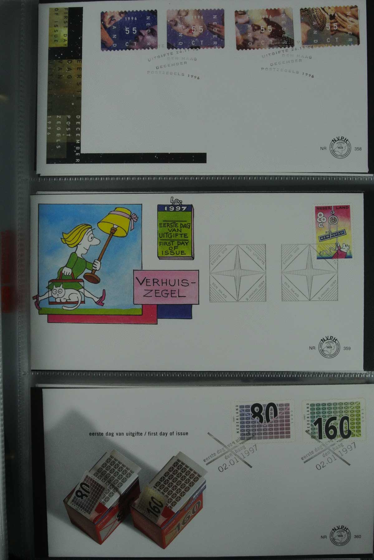 26836 007 - 26836 Netherlands FDC's 1995-2012.