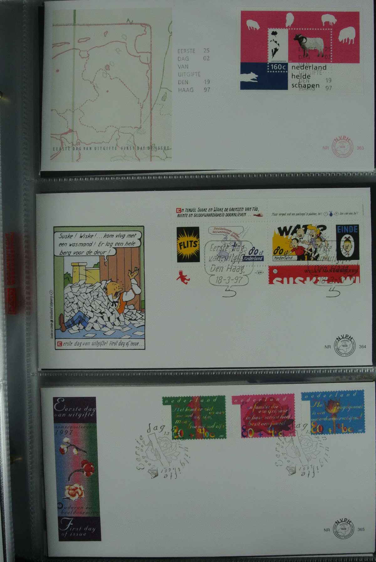 26836 009 - 26836 Netherlands FDC's 1995-2012.