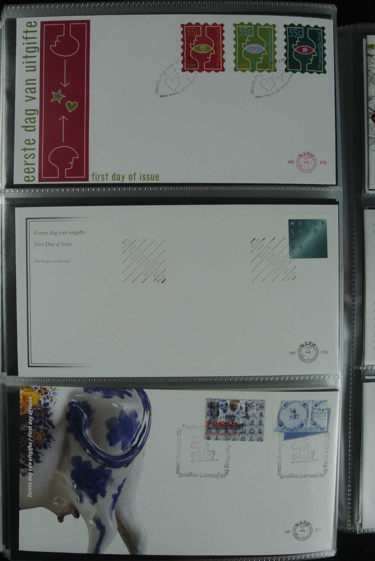 26836 014 - 26836 Netherlands FDC's 1995-2012.