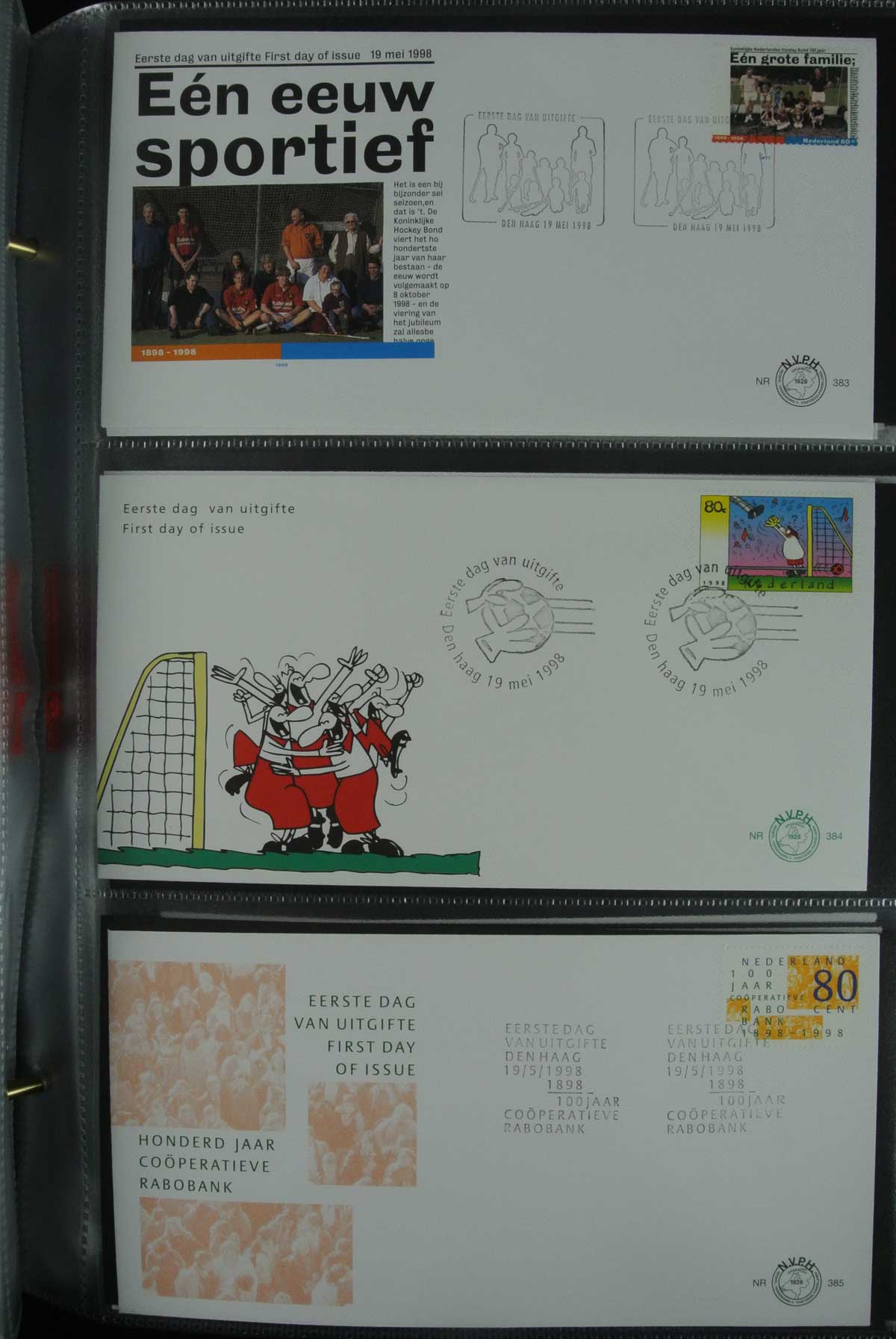 26836 017 - 26836 Netherlands FDC's 1995-2012.