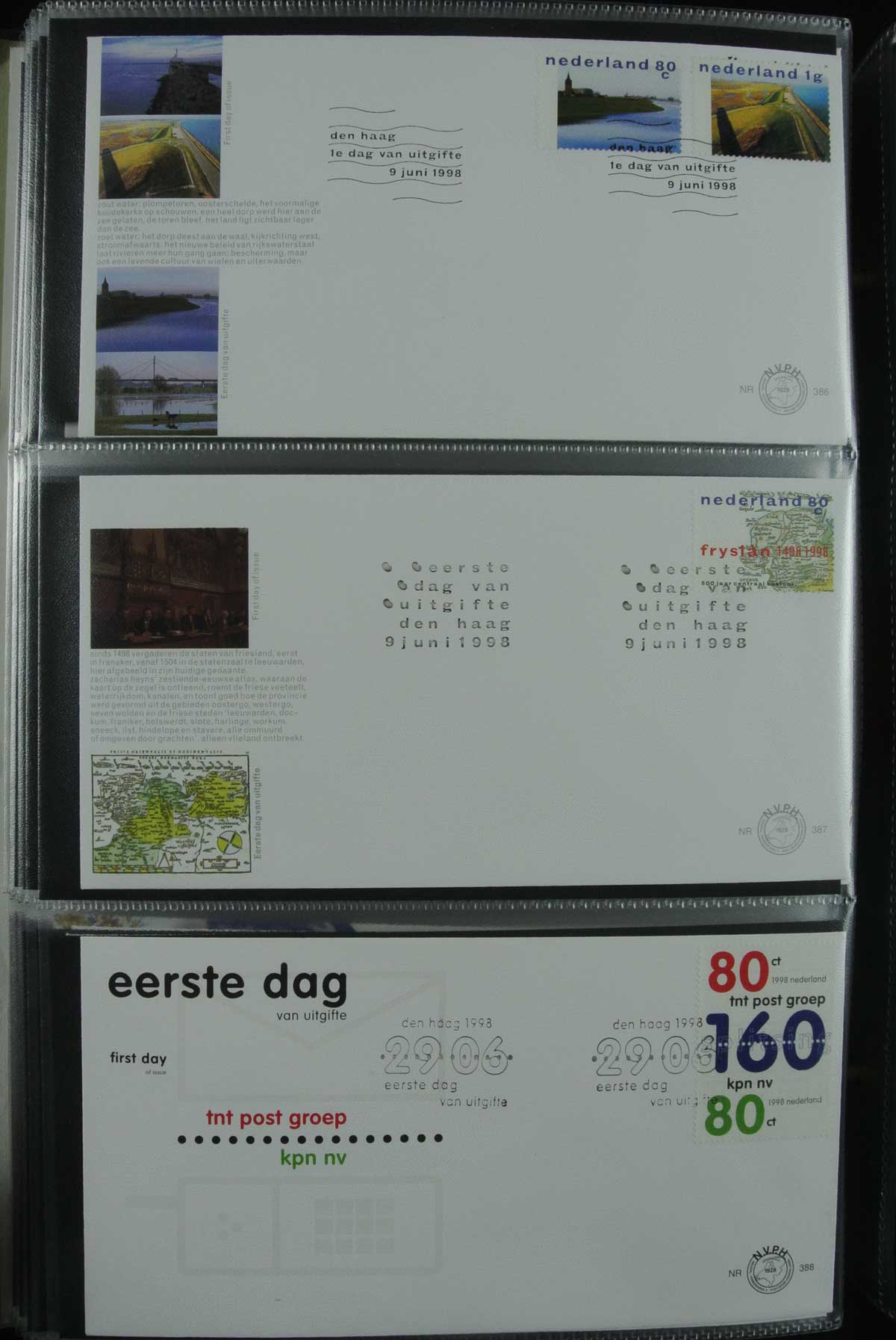 26836 018 - 26836 Netherlands FDC's 1995-2012.