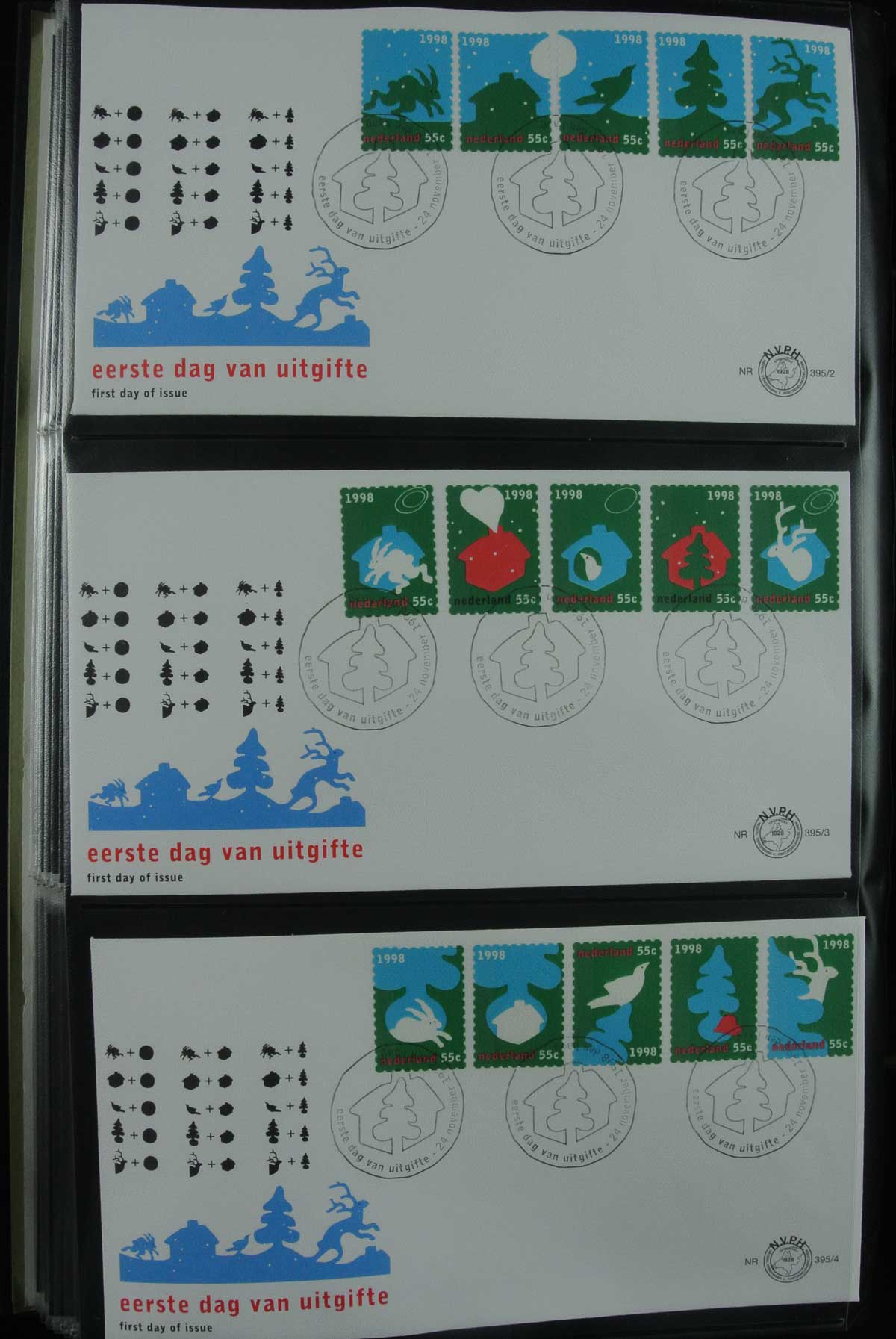 26836 022 - 26836 Netherlands FDC's 1995-2012.