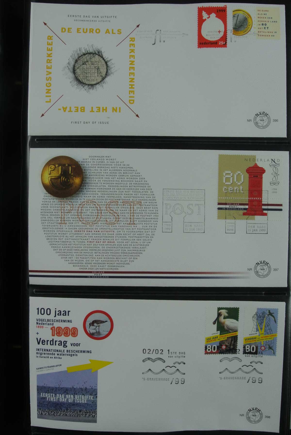 26836 023 - 26836 Netherlands FDC's 1995-2012.