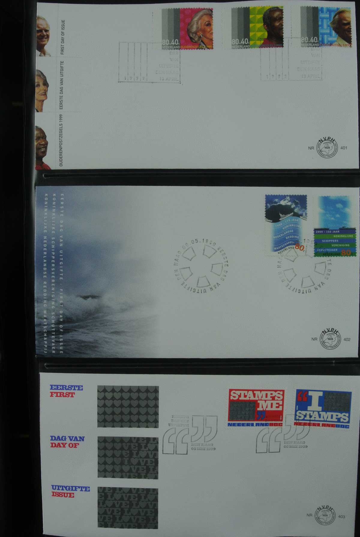 26836 025 - 26836 Netherlands FDC's 1995-2012.