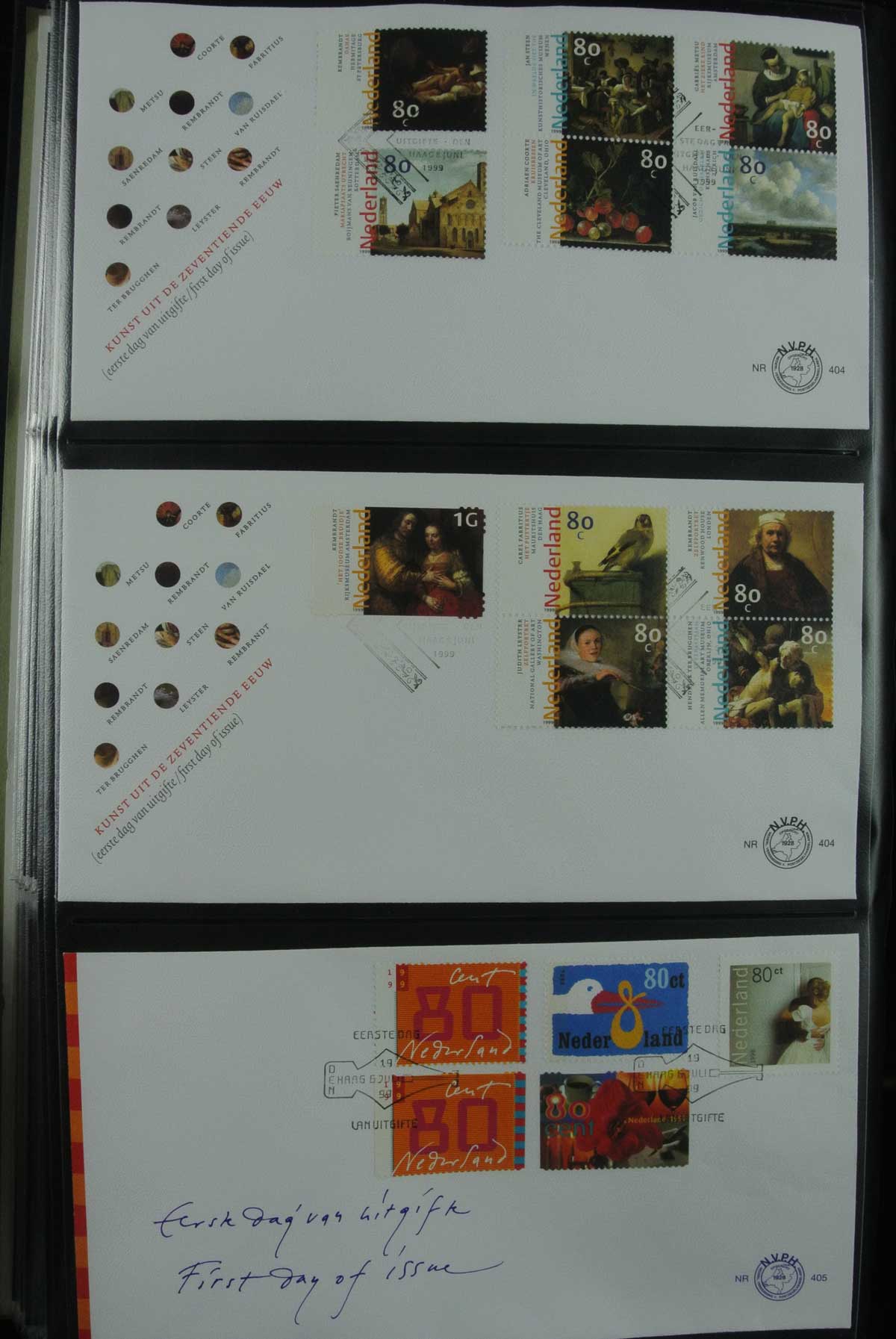26836 026 - 26836 Netherlands FDC's 1995-2012.