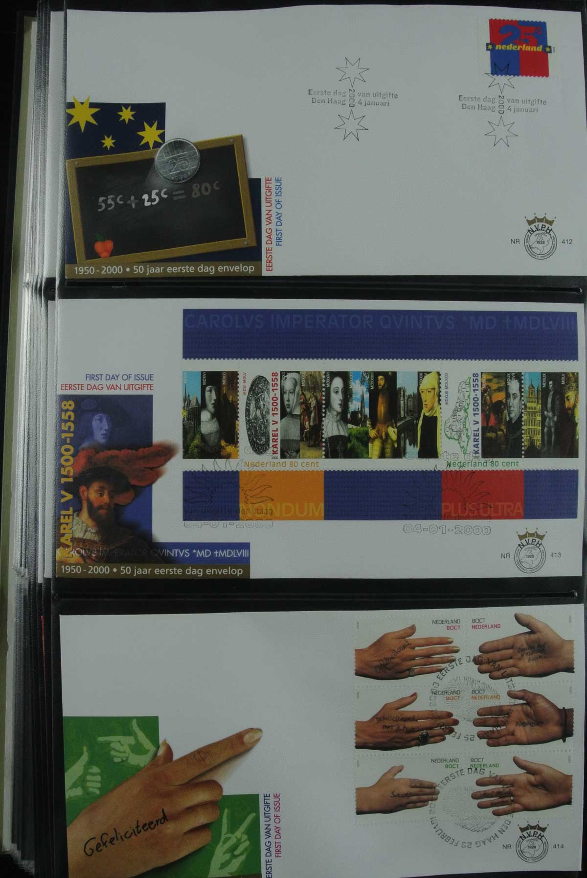 26836 030 - 26836 Netherlands FDC's 1995-2012.