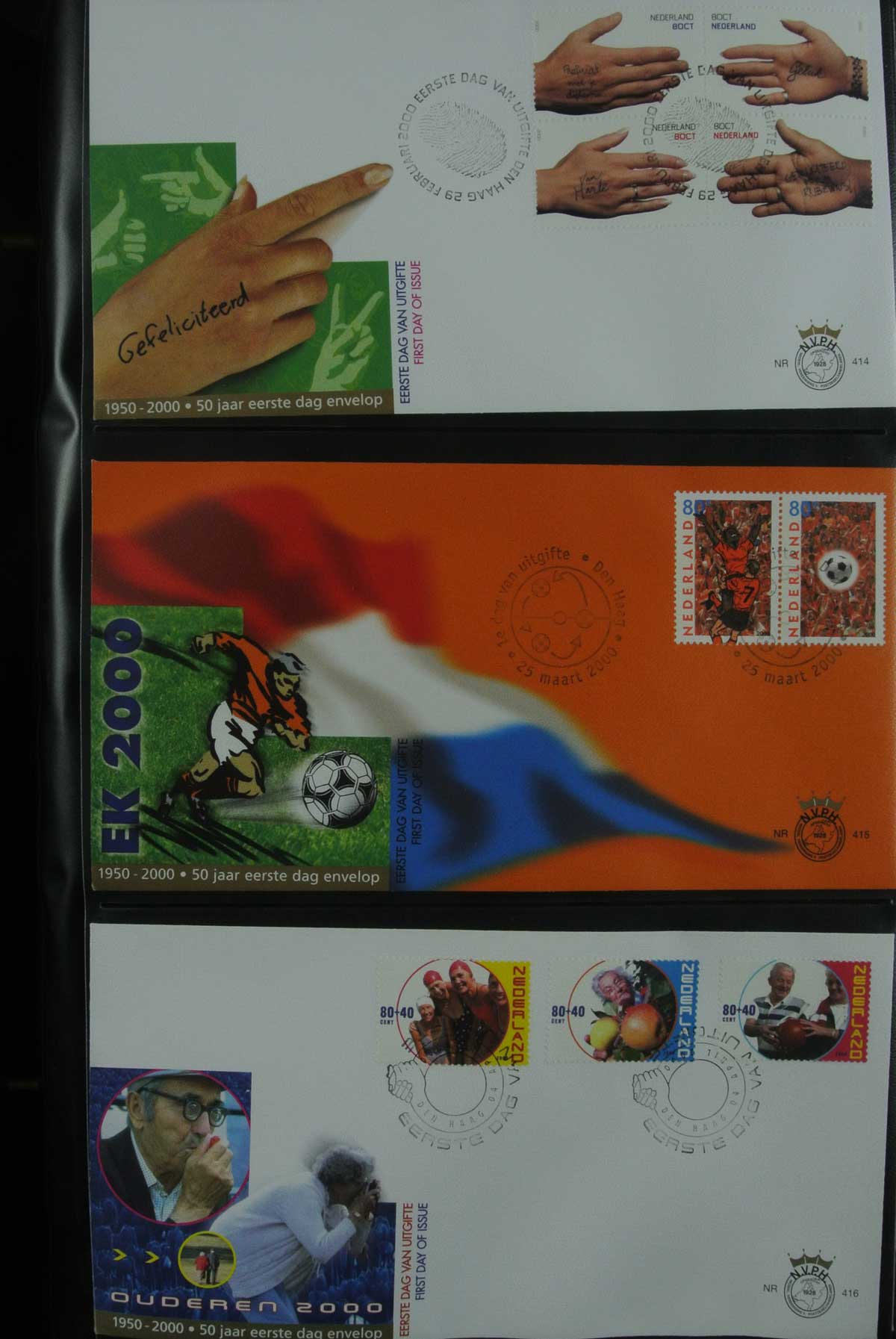26836 031 - 26836 Netherlands FDC's 1995-2012.