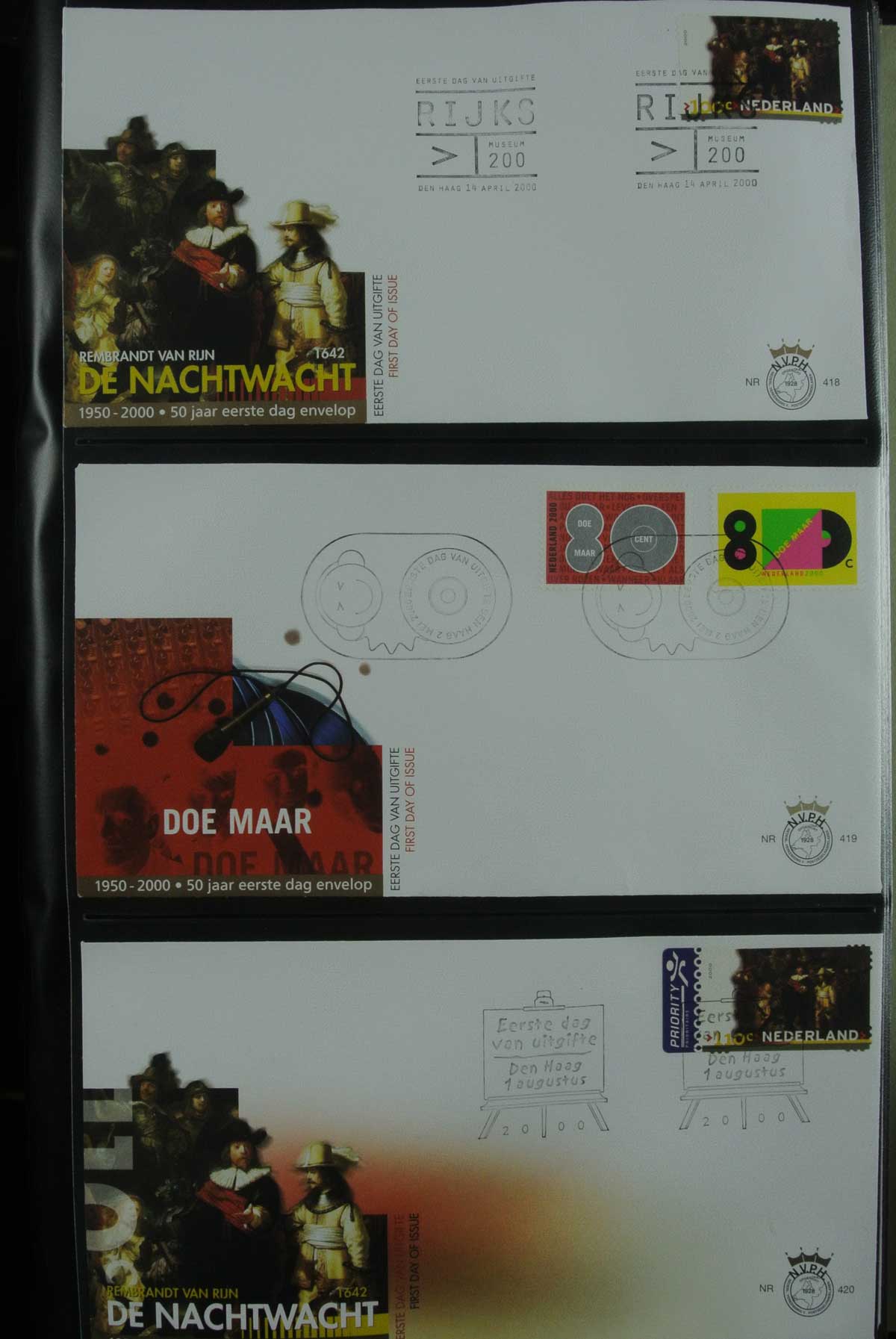 26836 033 - 26836 Netherlands FDC's 1995-2012.