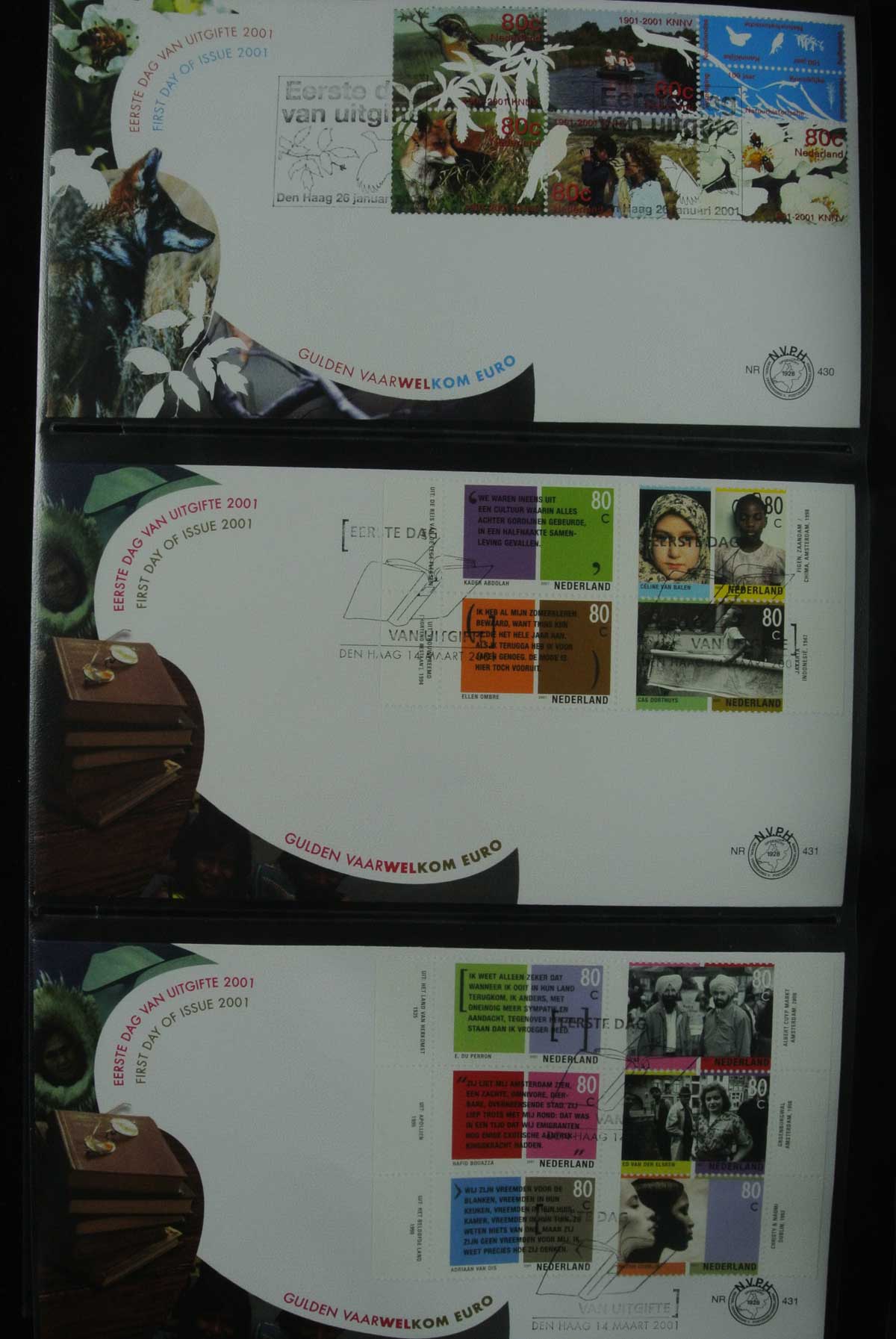 26836 038 - 26836 Netherlands FDC's 1995-2012.