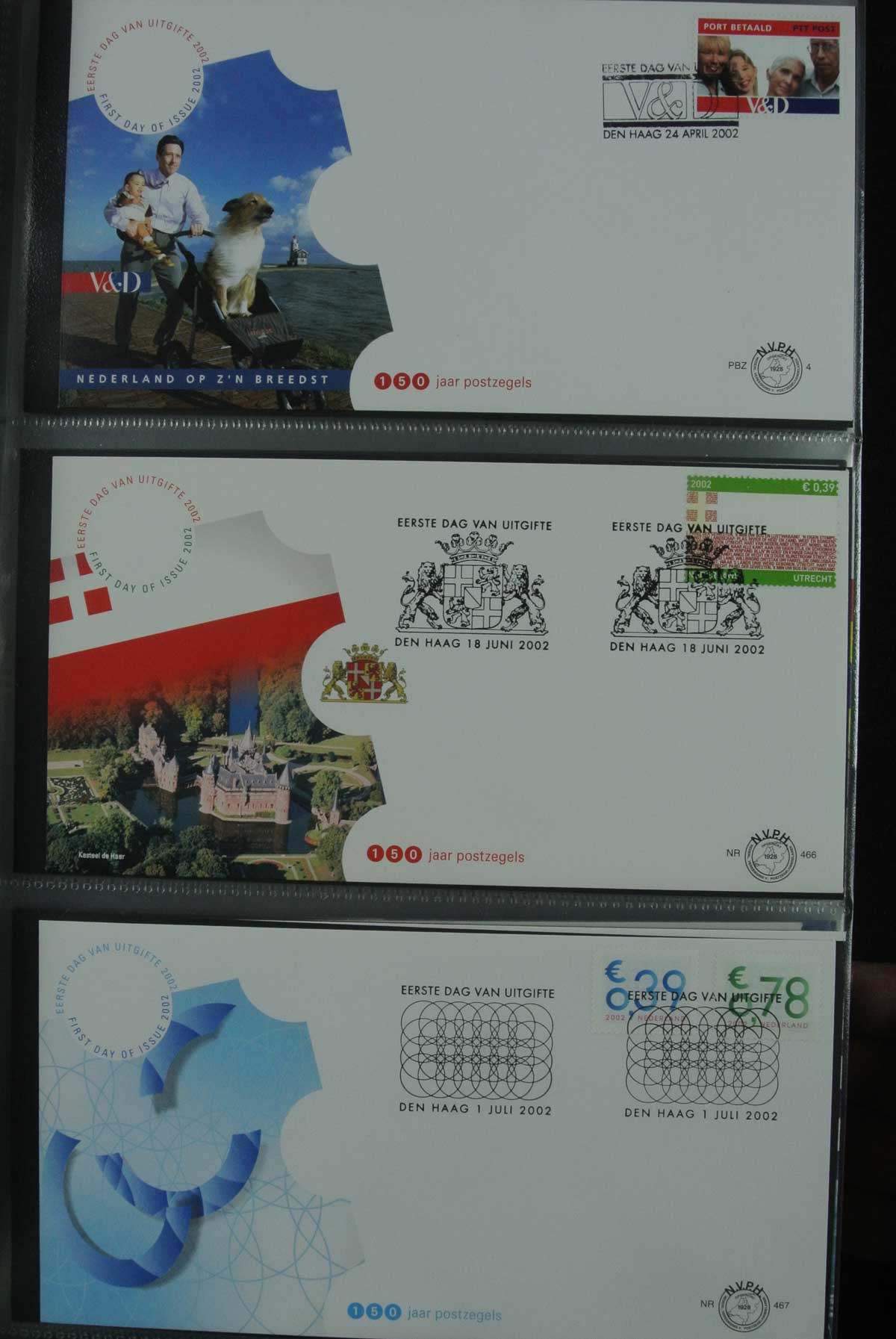 26836 053 - 26836 Netherlands FDC's 1995-2012.