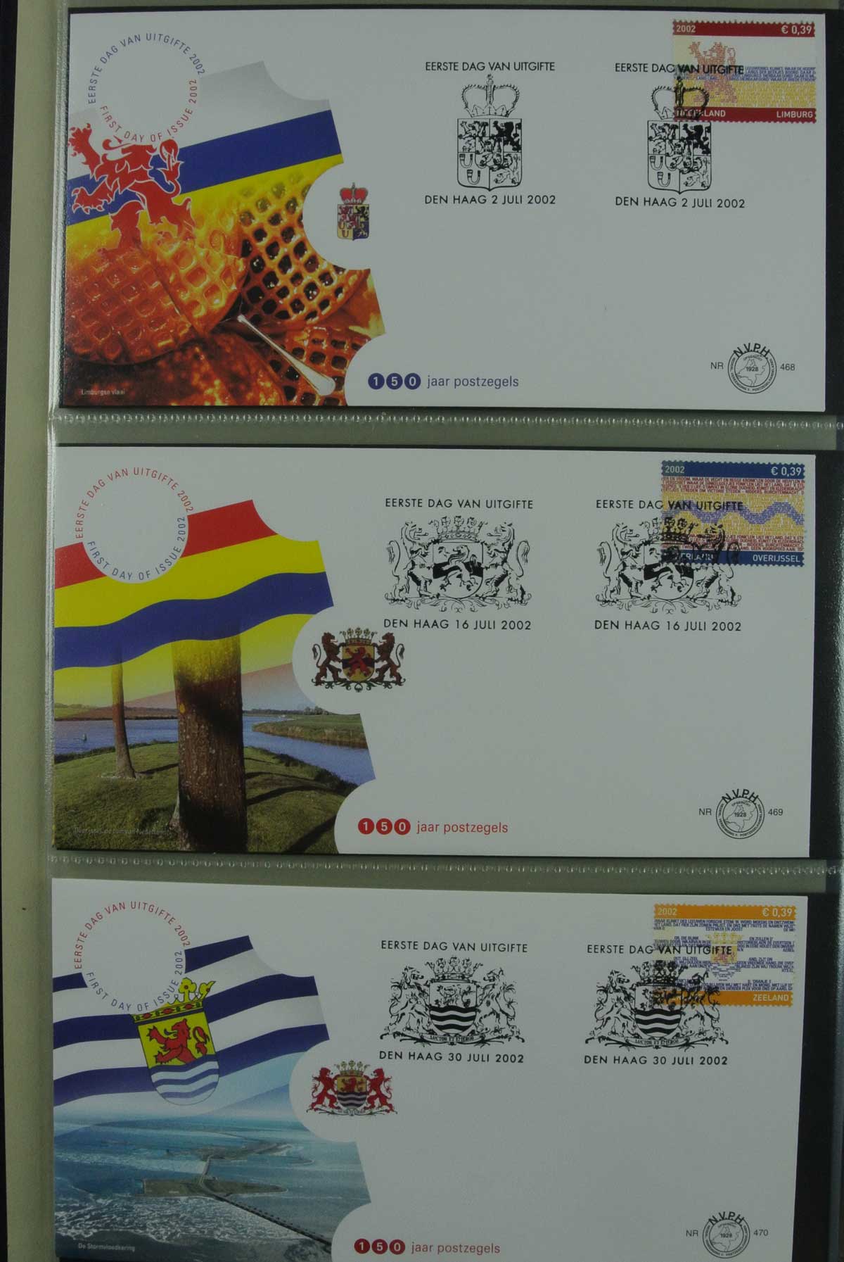 26836 054 - 26836 Netherlands FDC's 1995-2012.