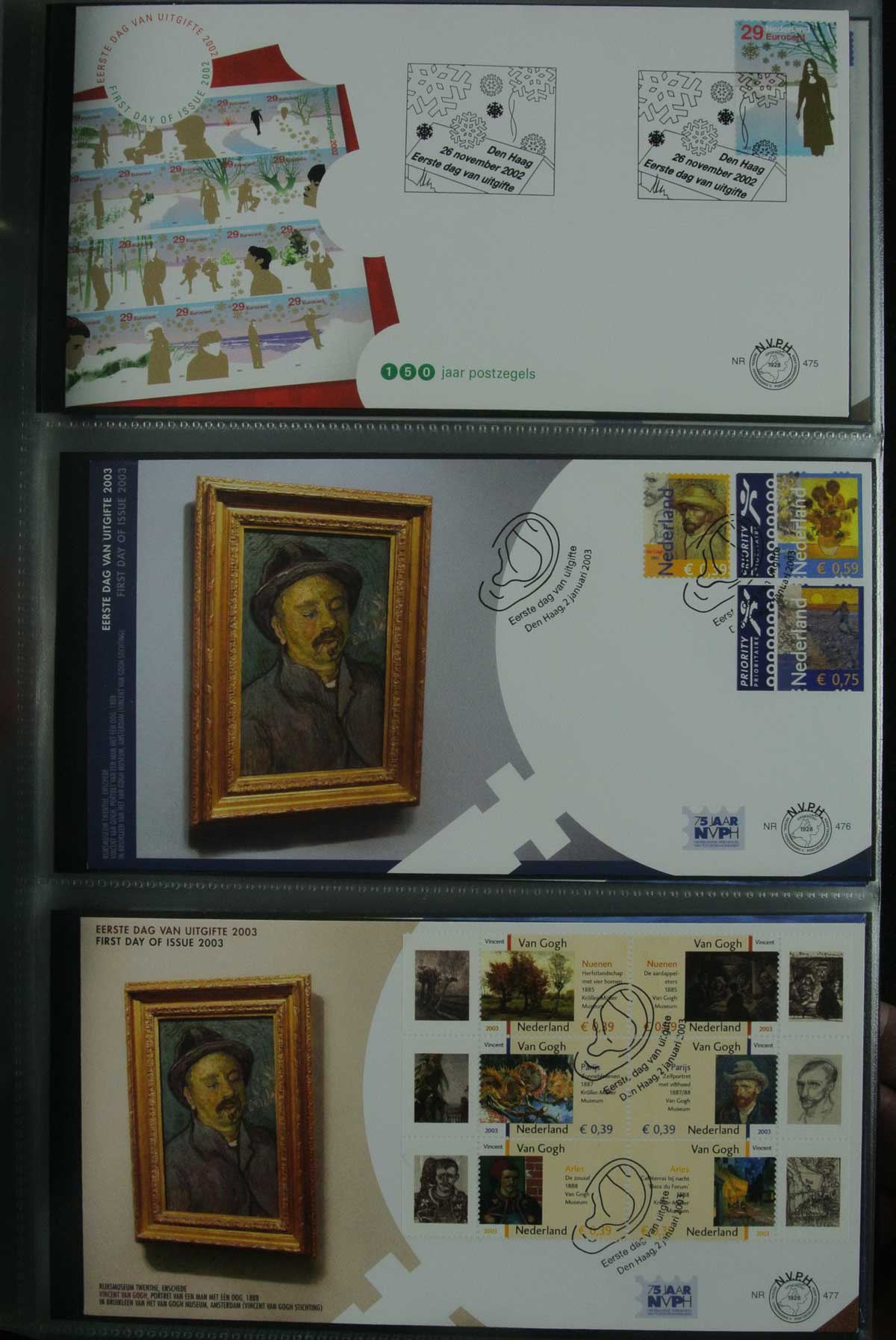 26836 057 - 26836 Netherlands FDC's 1995-2012.