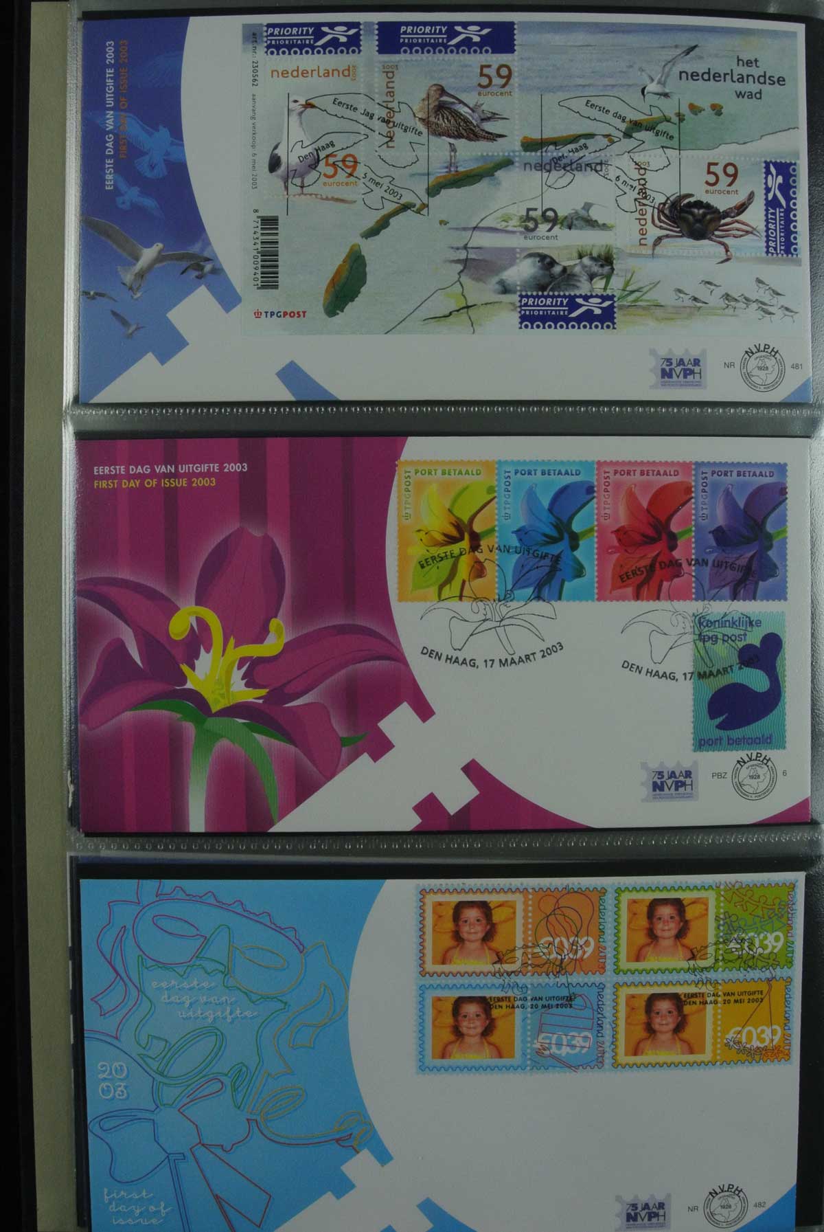 26836 060 - 26836 Netherlands FDC's 1995-2012.