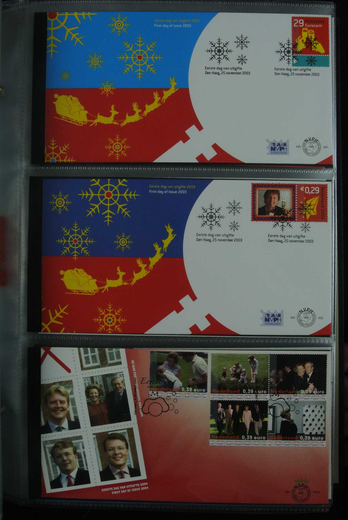 26836 065 - 26836 Netherlands FDC's 1995-2012.