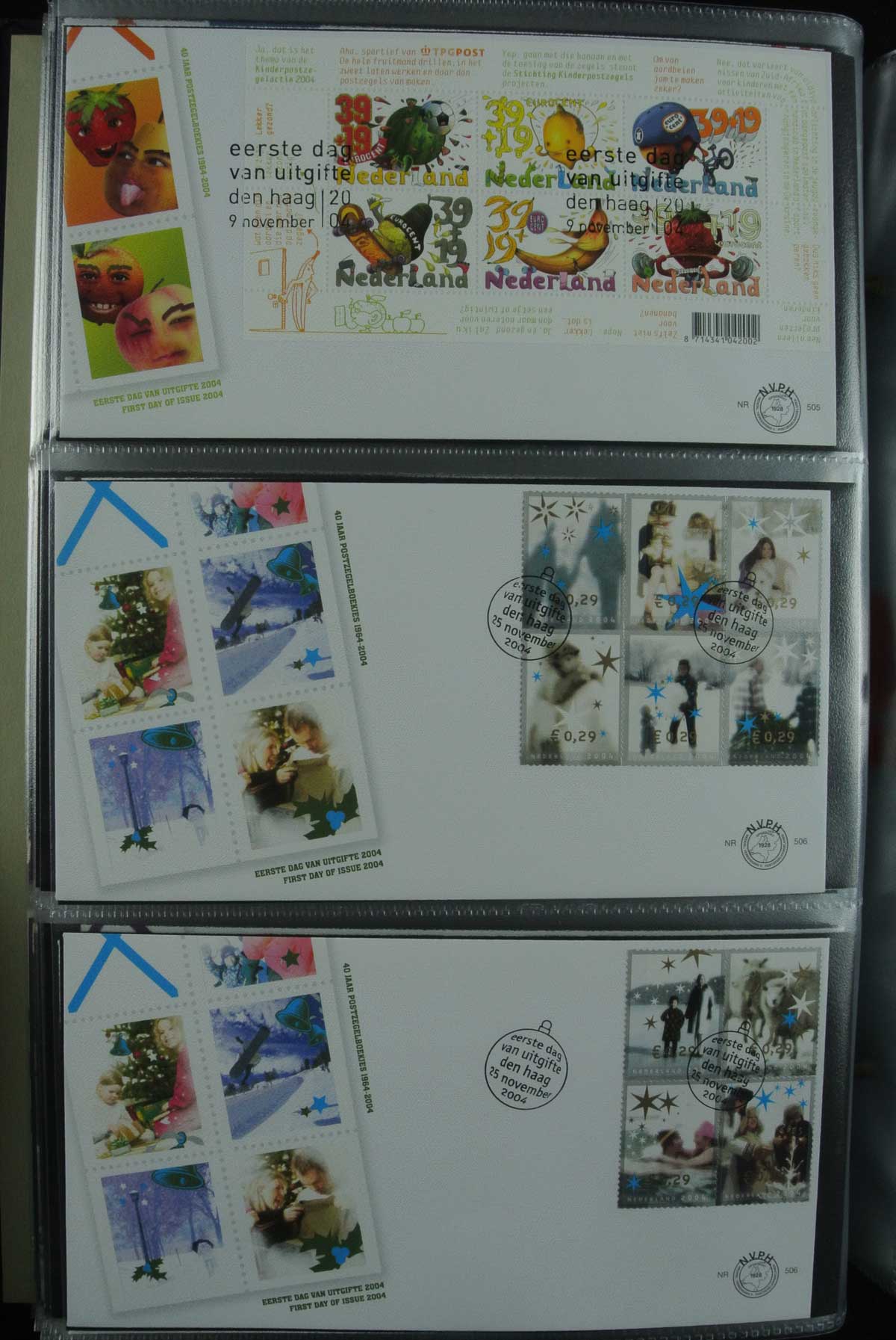 26836 072 - 26836 Netherlands FDC's 1995-2012.