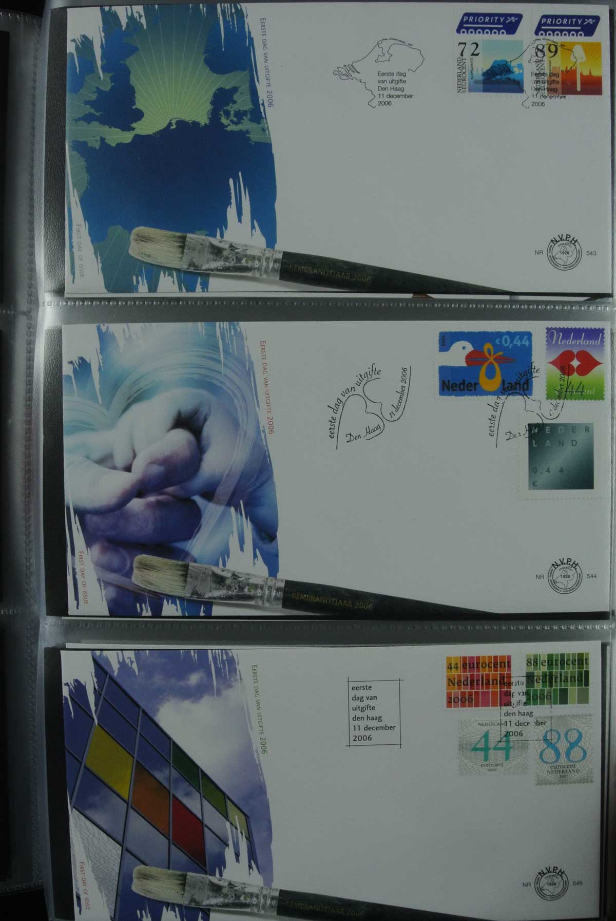 26836 091 - 26836 Netherlands FDC's 1995-2012.