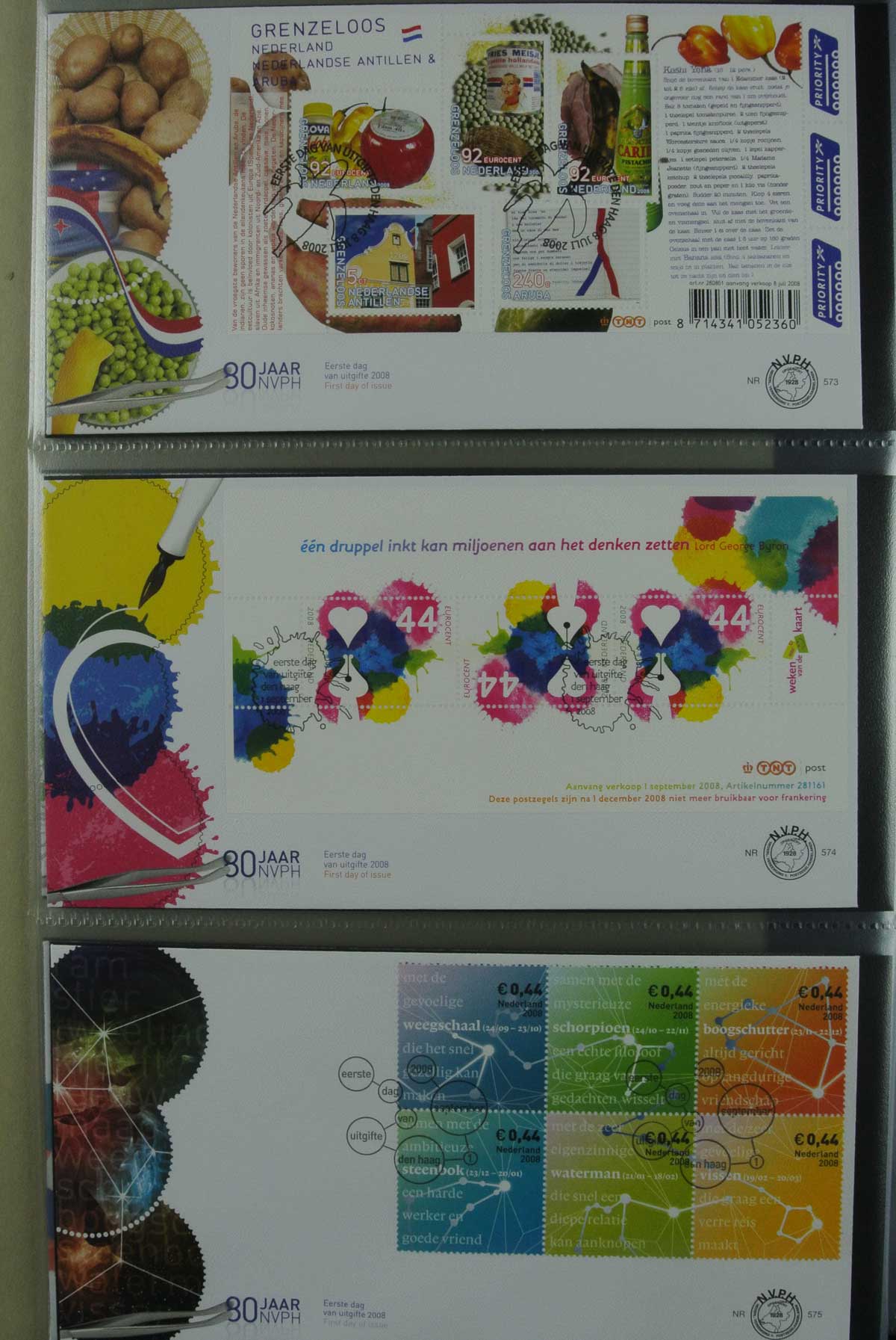 26836 104 - 26836 Netherlands FDC's 1995-2012.