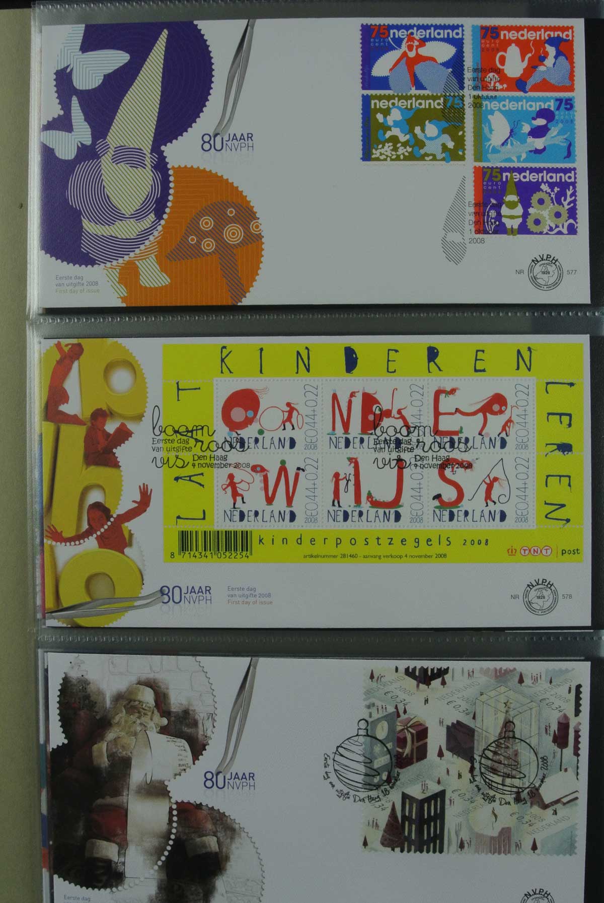 26836 106 - 26836 Netherlands FDC's 1995-2012.