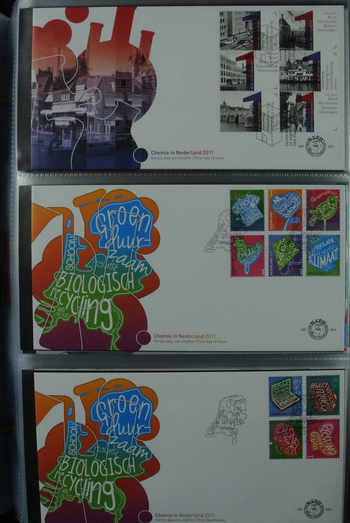 26836 129 - 26836 Netherlands FDC's 1995-2012.