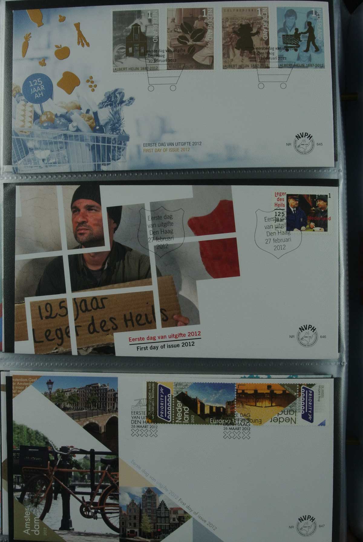 26836 134 - 26836 Netherlands FDC's 1995-2012.