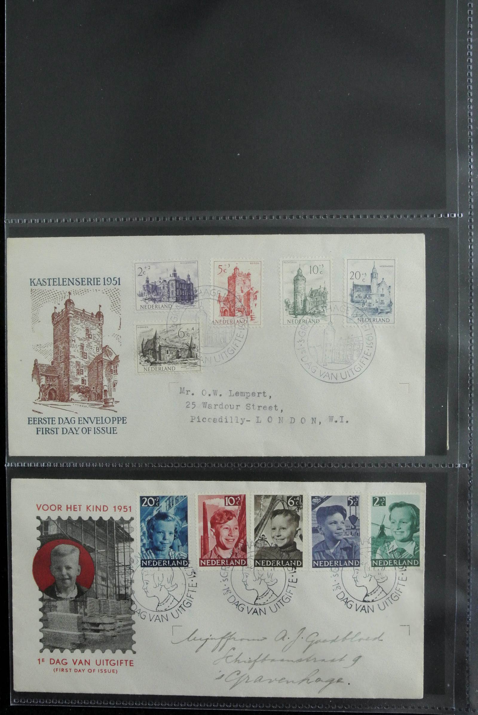 26929 002 - 26929 Nederland 1950-2015 FDC's.