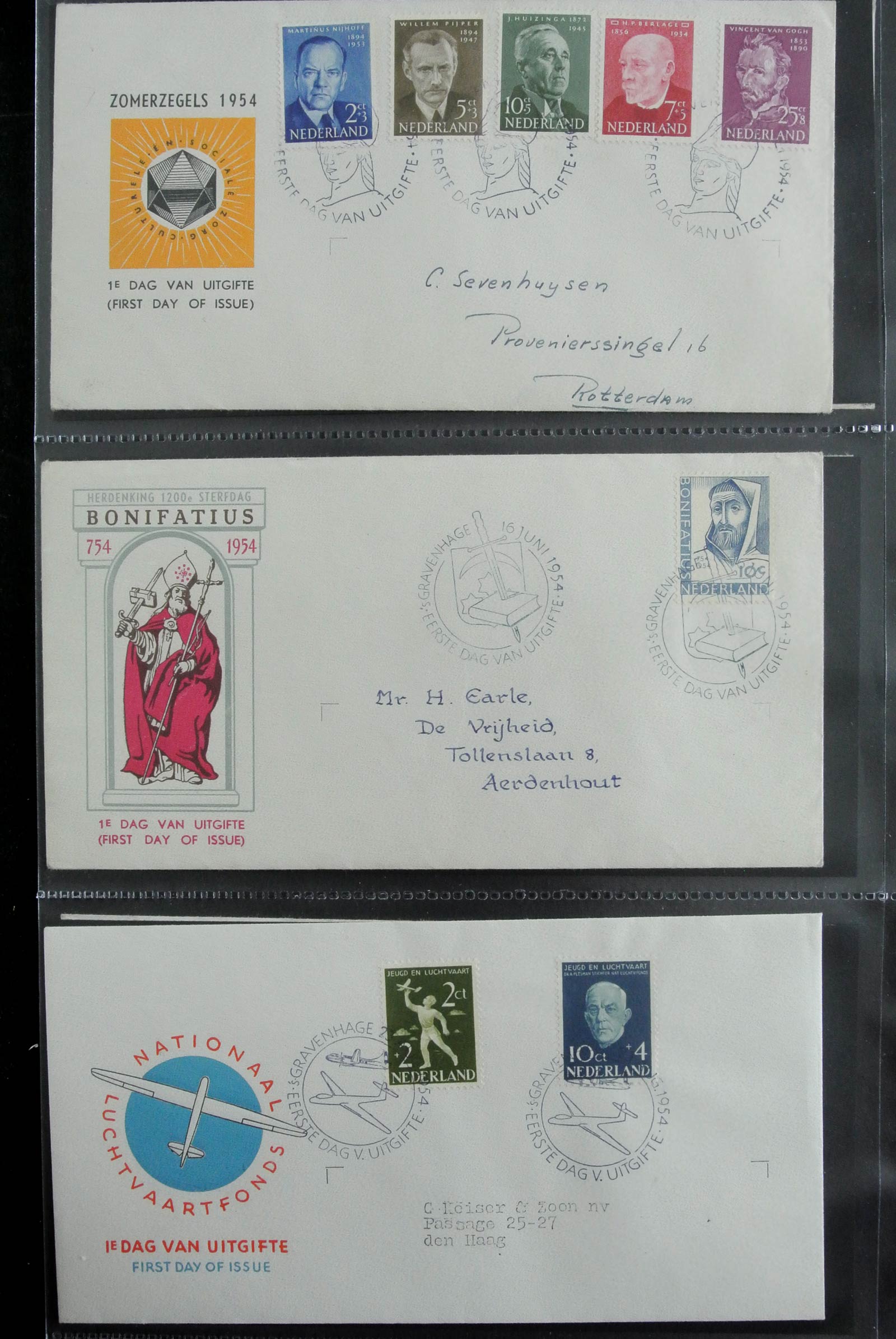 26929 006 - 26929 Netherlands 1950-2015 FDC's.