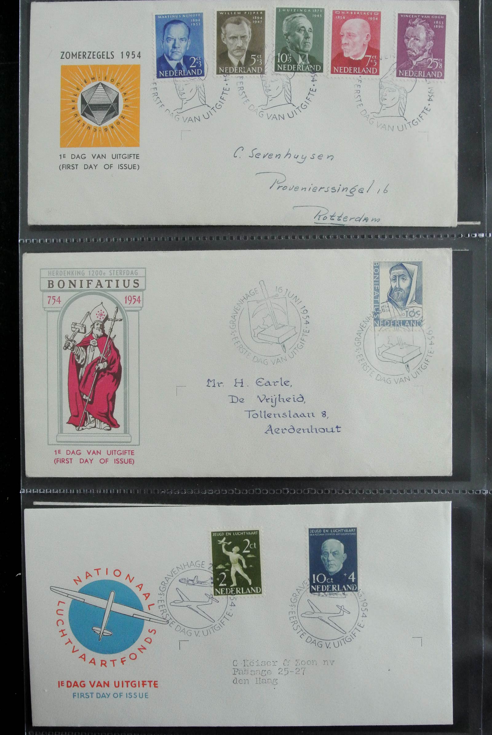 26929 006 - 26929 Nederland 1950-2015 FDC's.