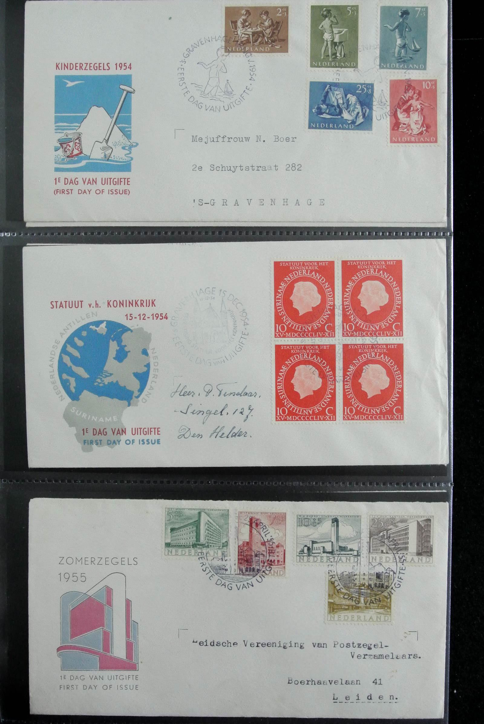 26929 007 - 26929 Netherlands 1950-2015 FDC's.