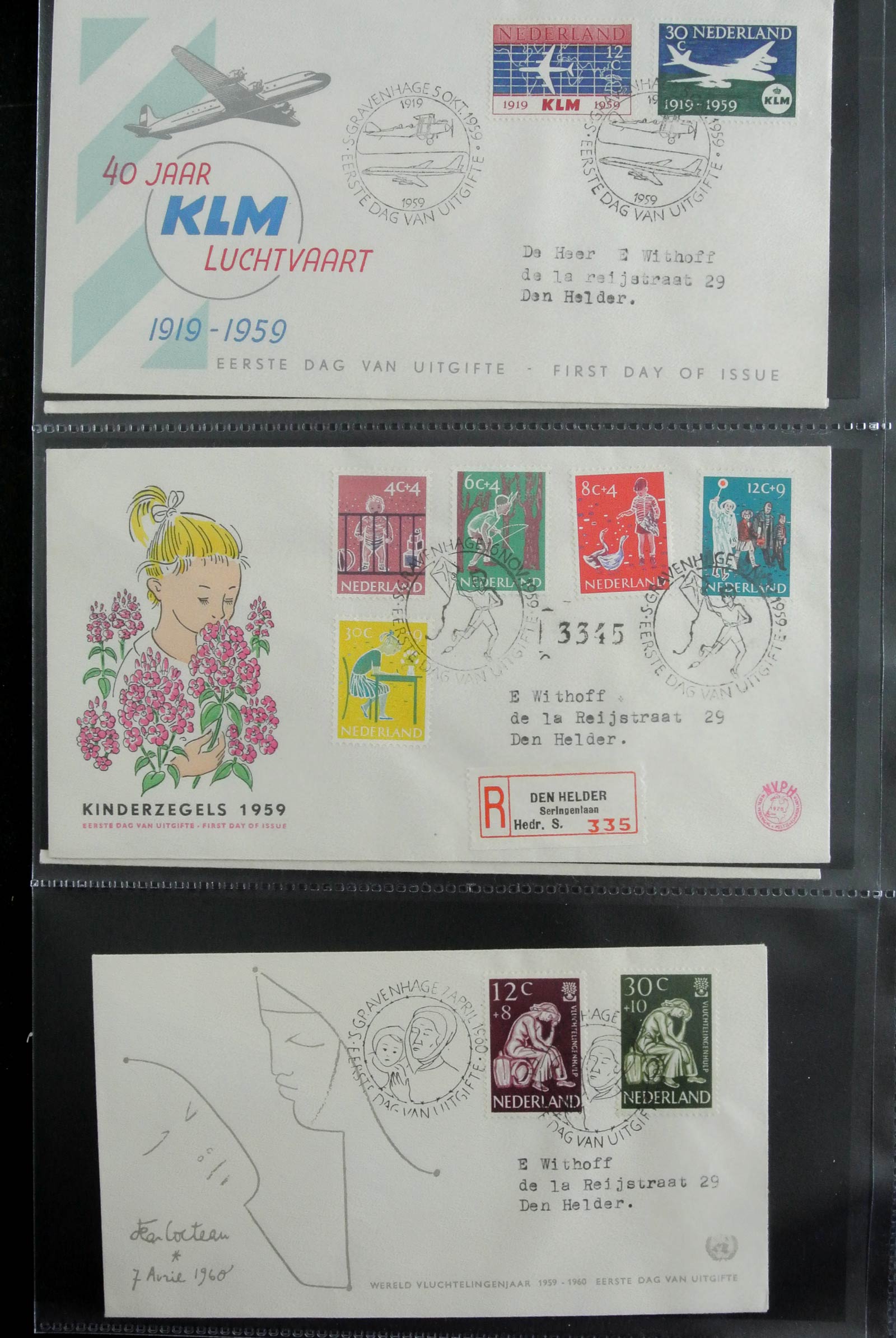 26929 014 - 26929 Nederland 1950-2015 FDC's.