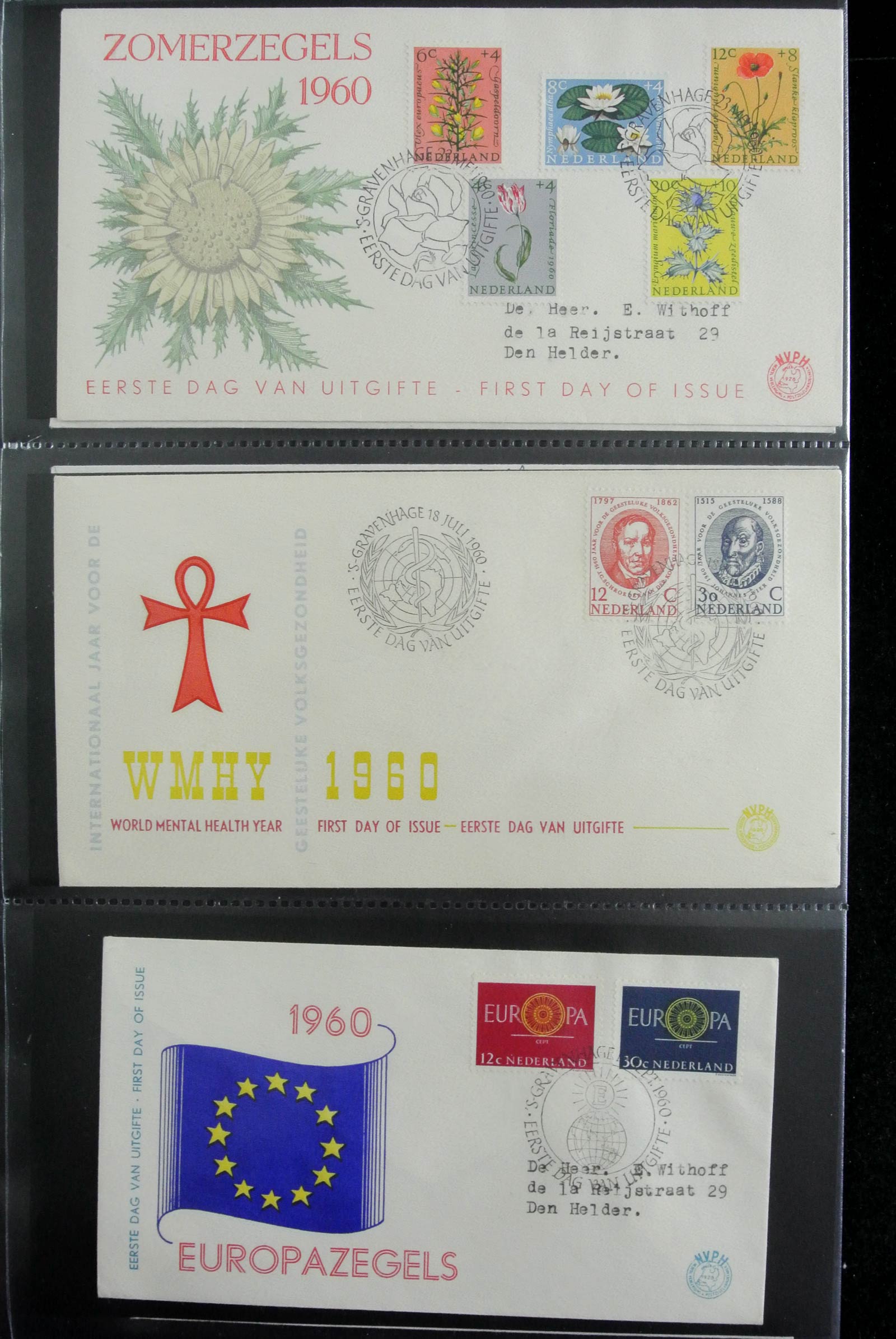 26929 015 - 26929 Netherlands 1950-2015 FDC's.
