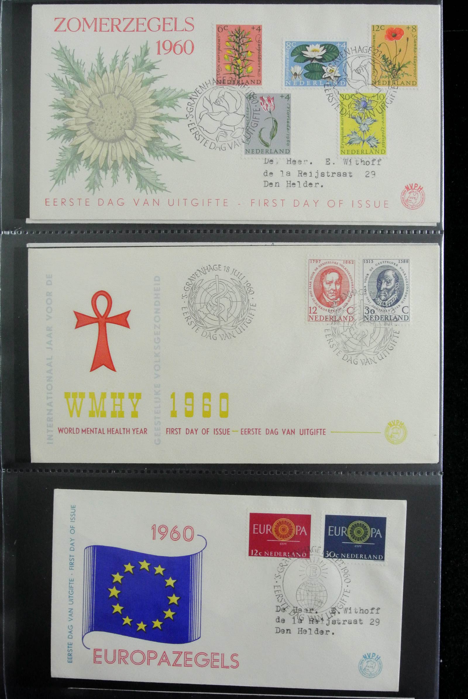 26929 015 - 26929 Nederland 1950-2015 FDC's.