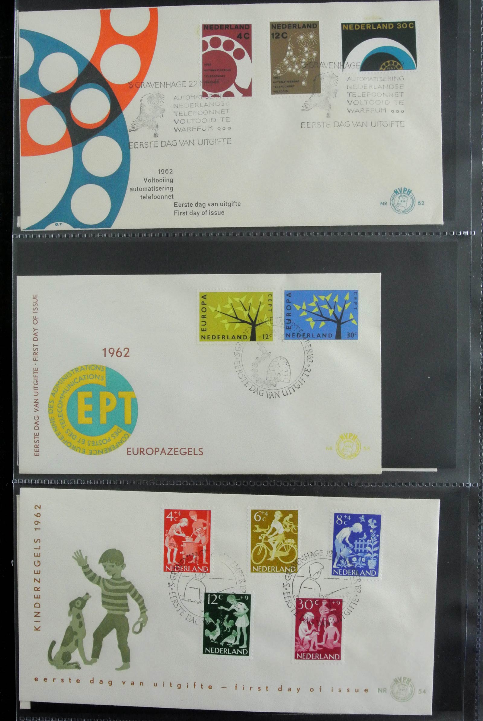 26929 018 - 26929 Netherlands 1950-2015 FDC's.