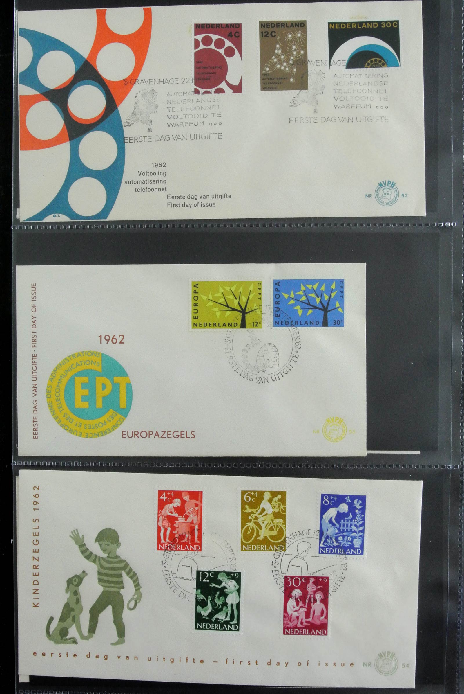 26929 018 - 26929 Nederland 1950-2015 FDC's.