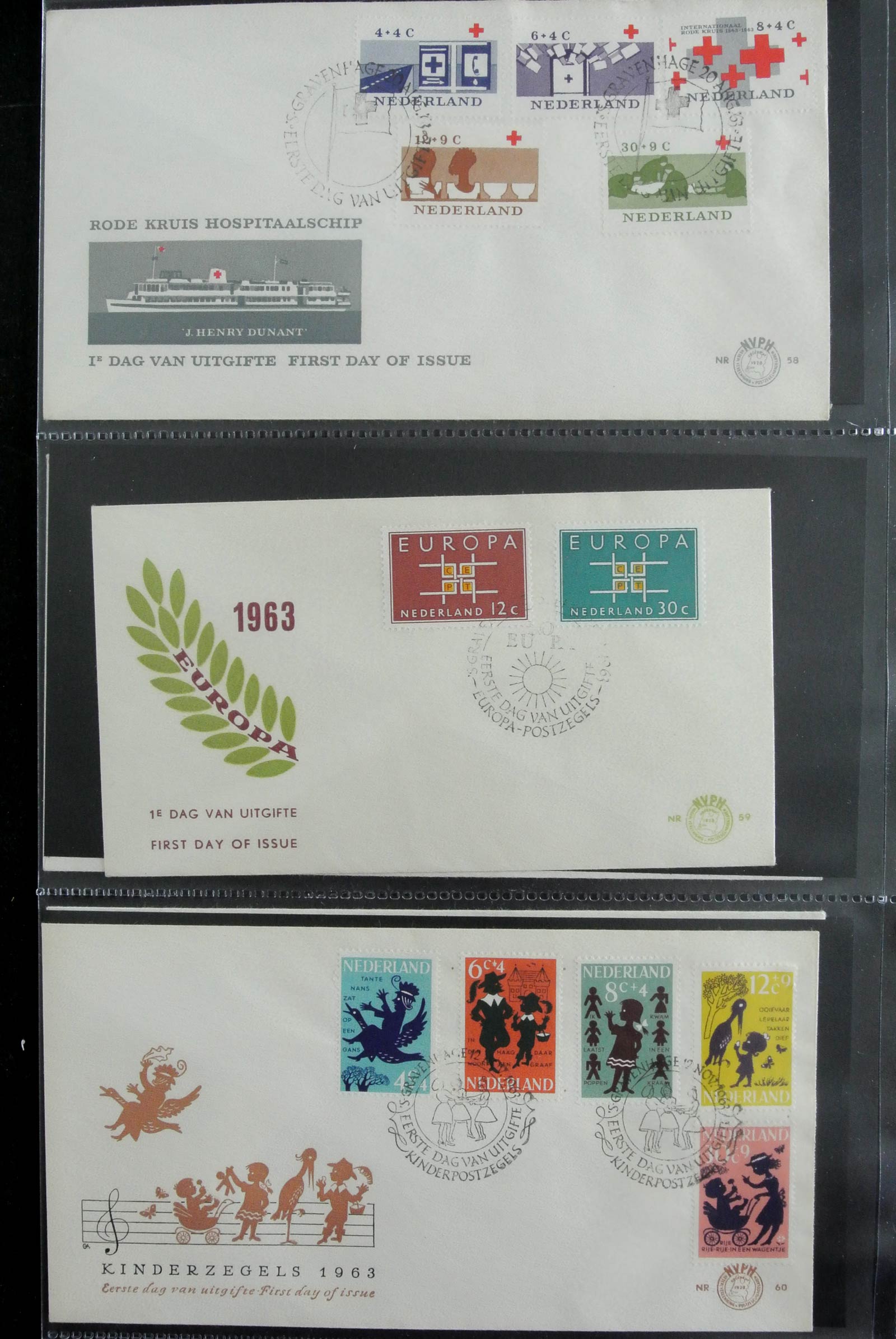 26929 020 - 26929 Netherlands 1950-2015 FDC's.
