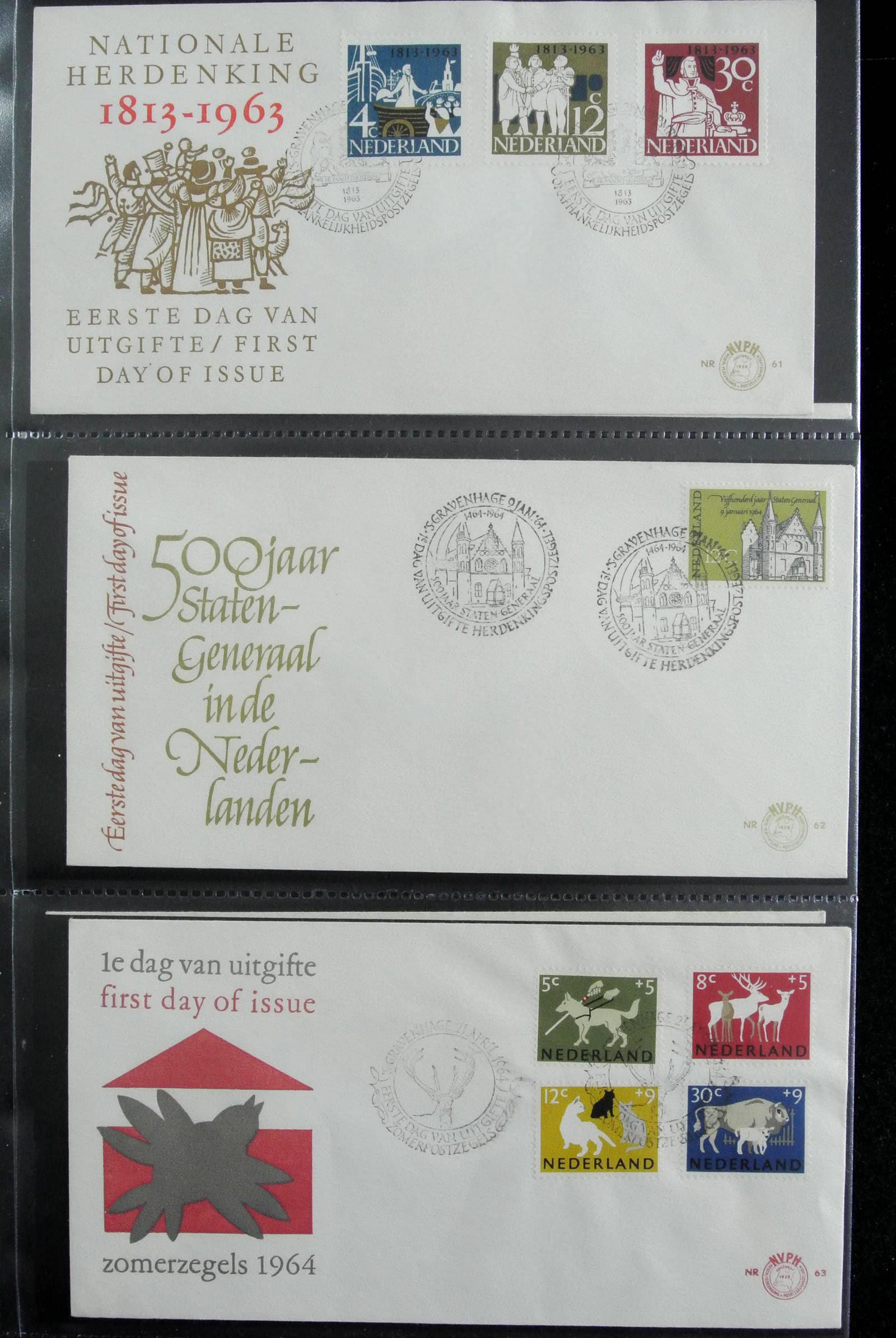 26929 021 - 26929 Nederland 1950-2015 FDC's.