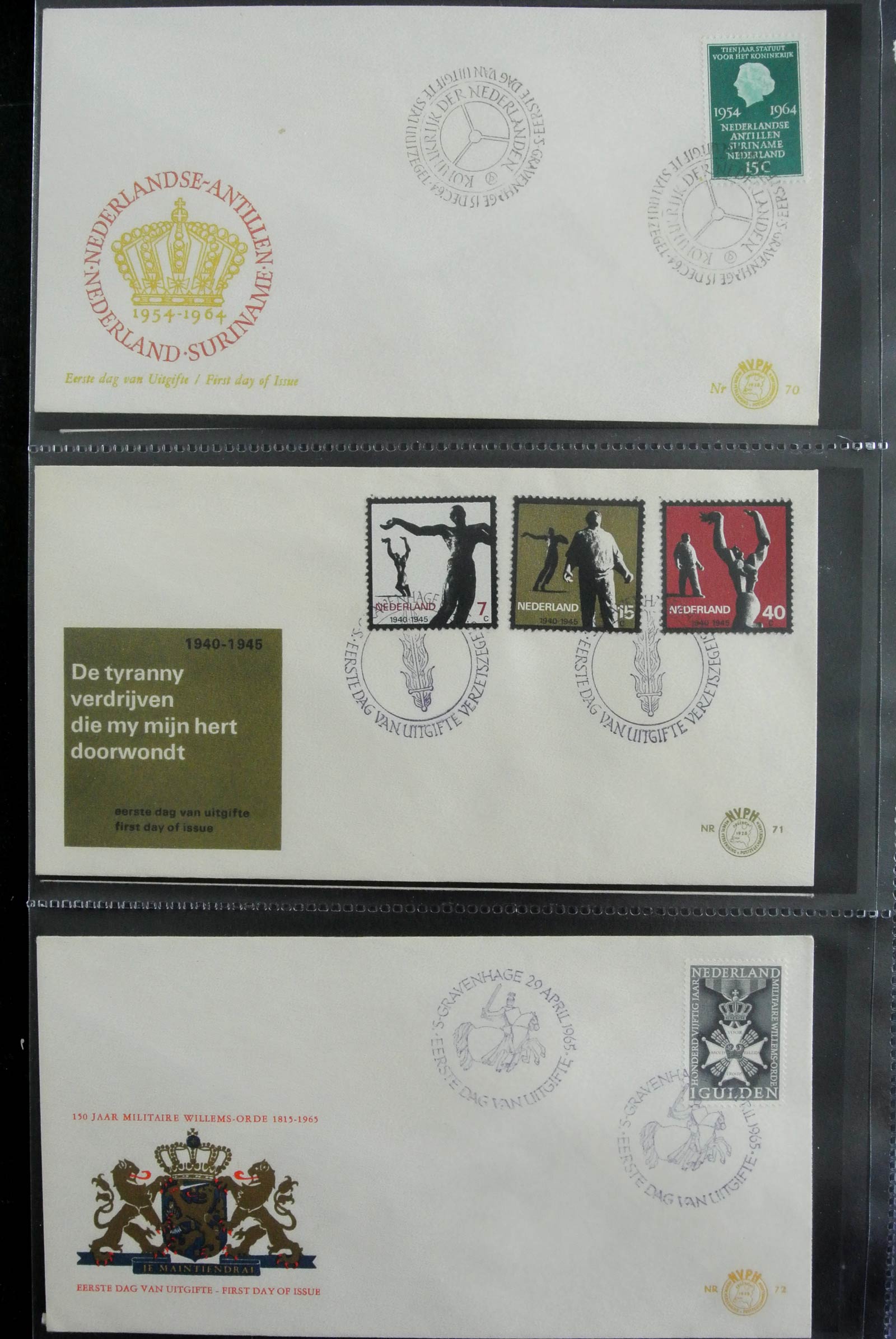 26929 024 - 26929 Netherlands 1950-2015 FDC's.