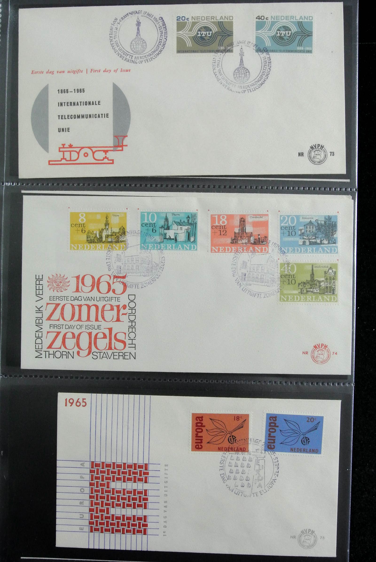 26929 025 - 26929 Netherlands 1950-2015 FDC's.