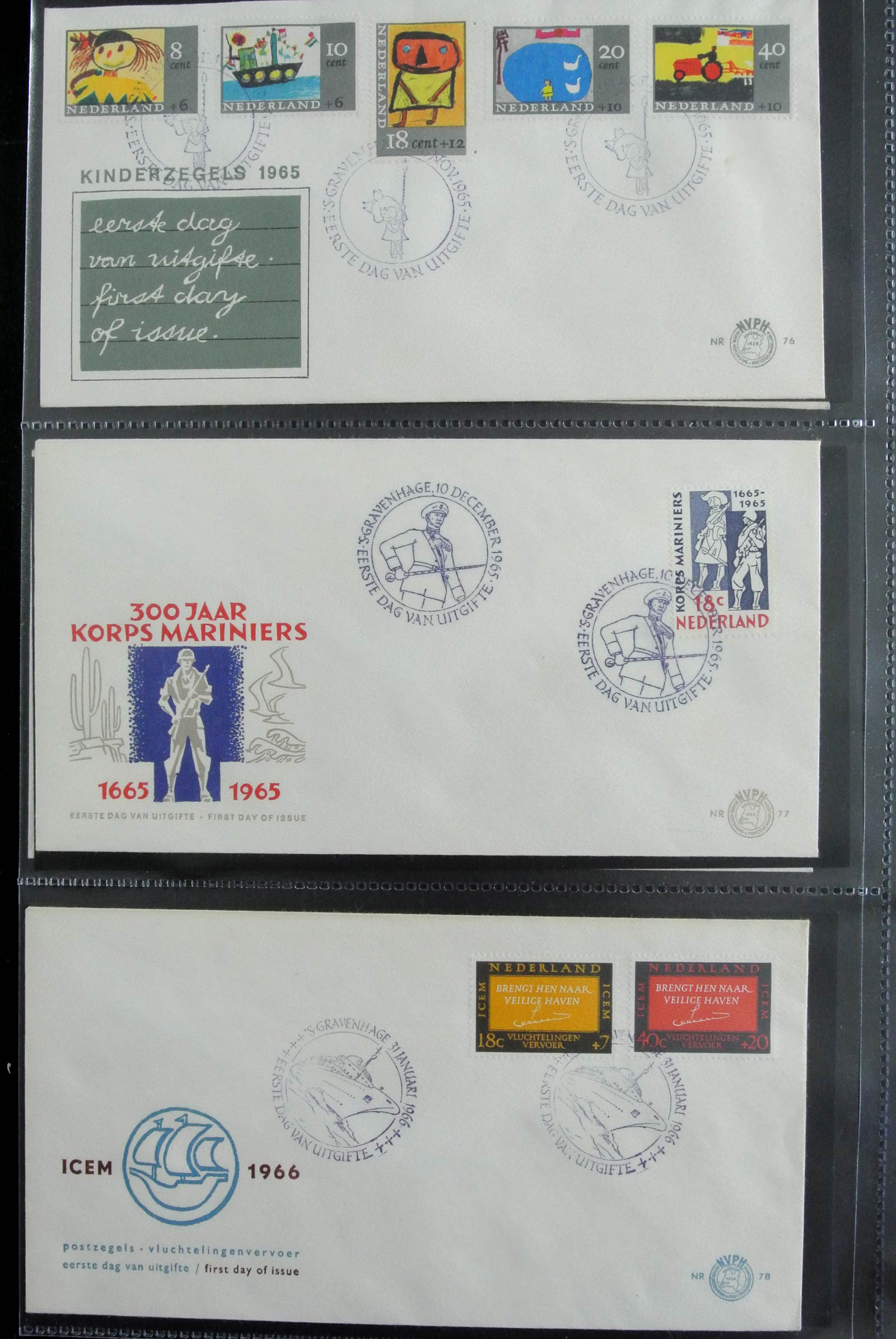 26929 026 - 26929 Netherlands 1950-2015 FDC's.