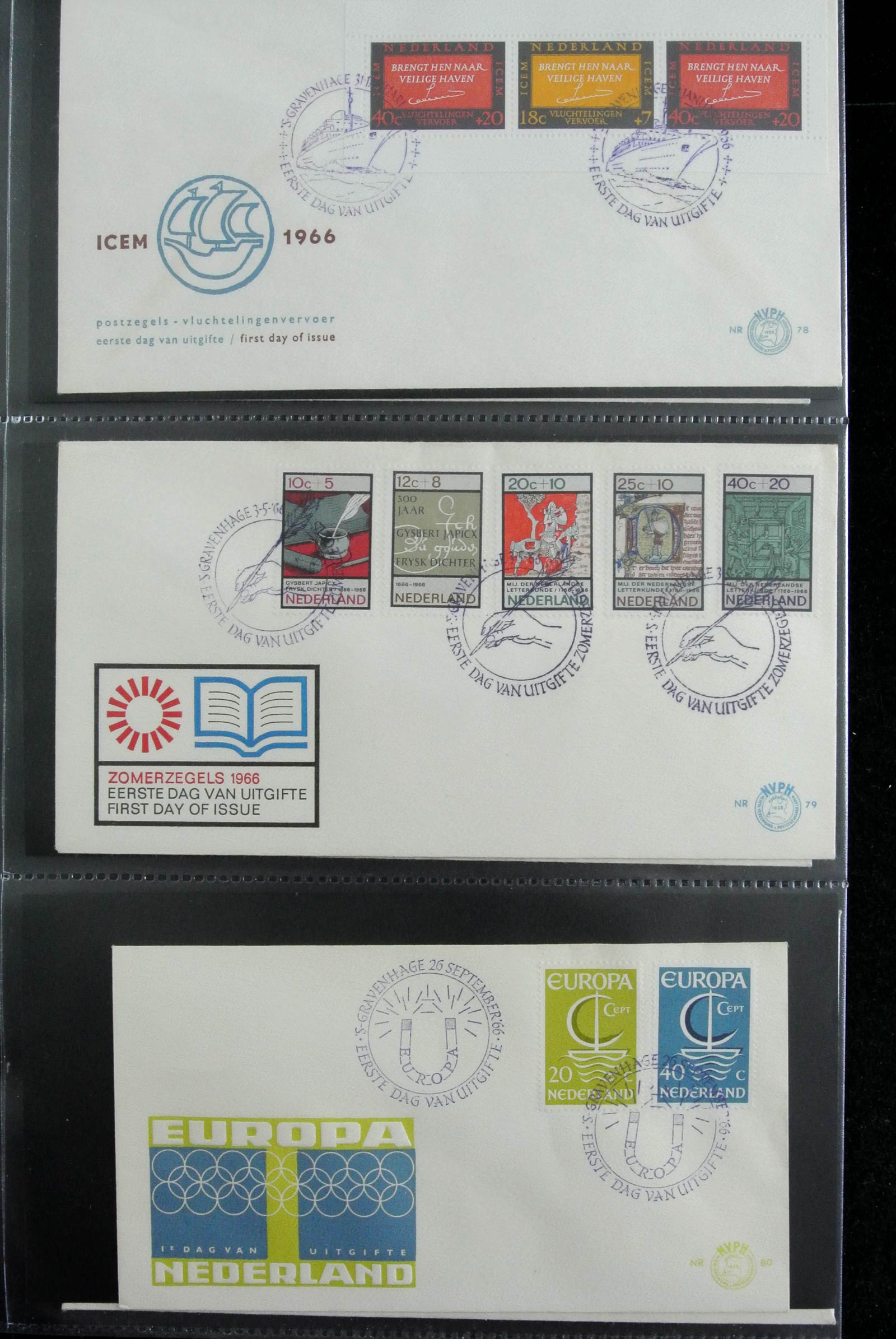 26929 027 - 26929 Netherlands 1950-2015 FDC's.