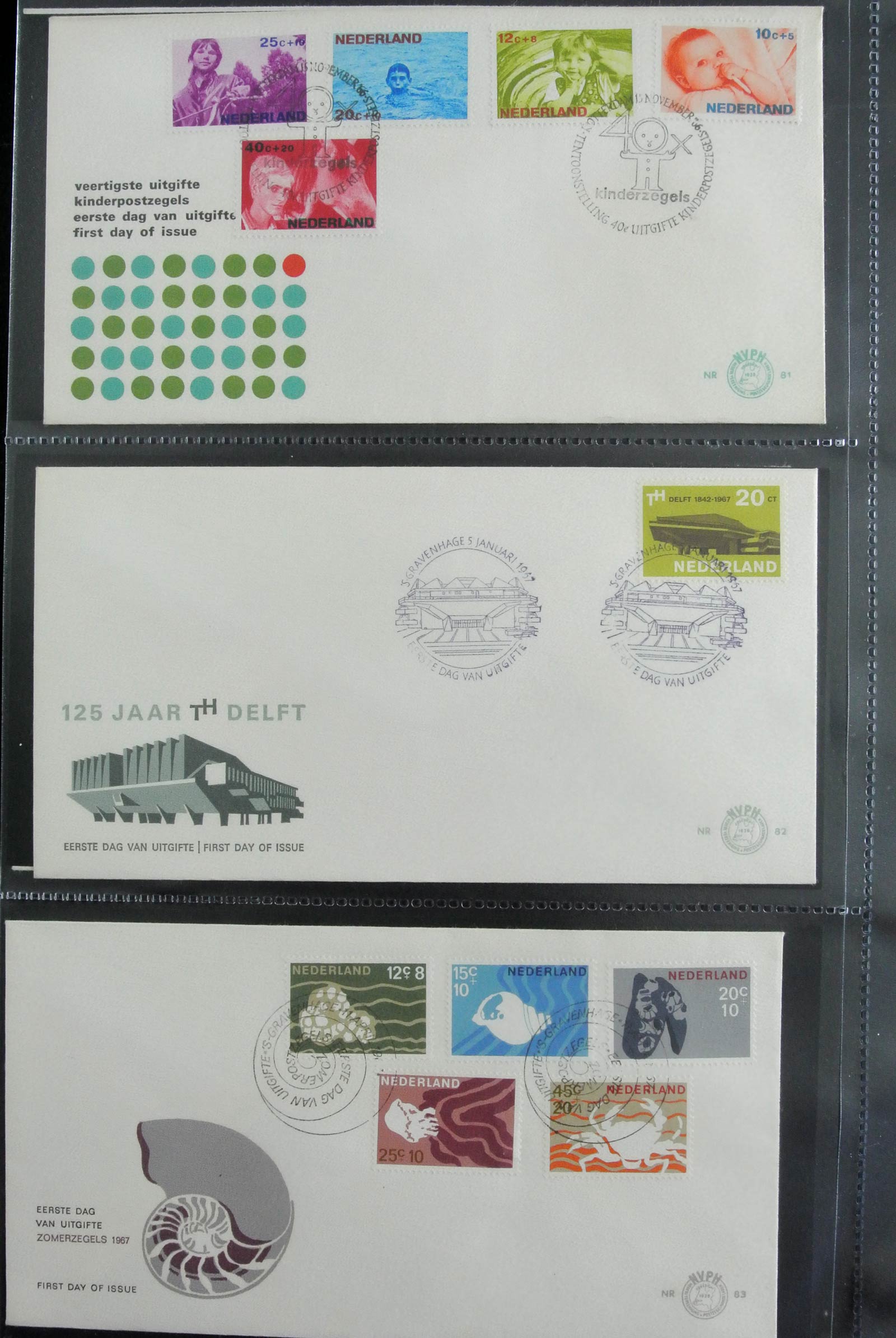 26929 028 - 26929 Netherlands 1950-2015 FDC's.